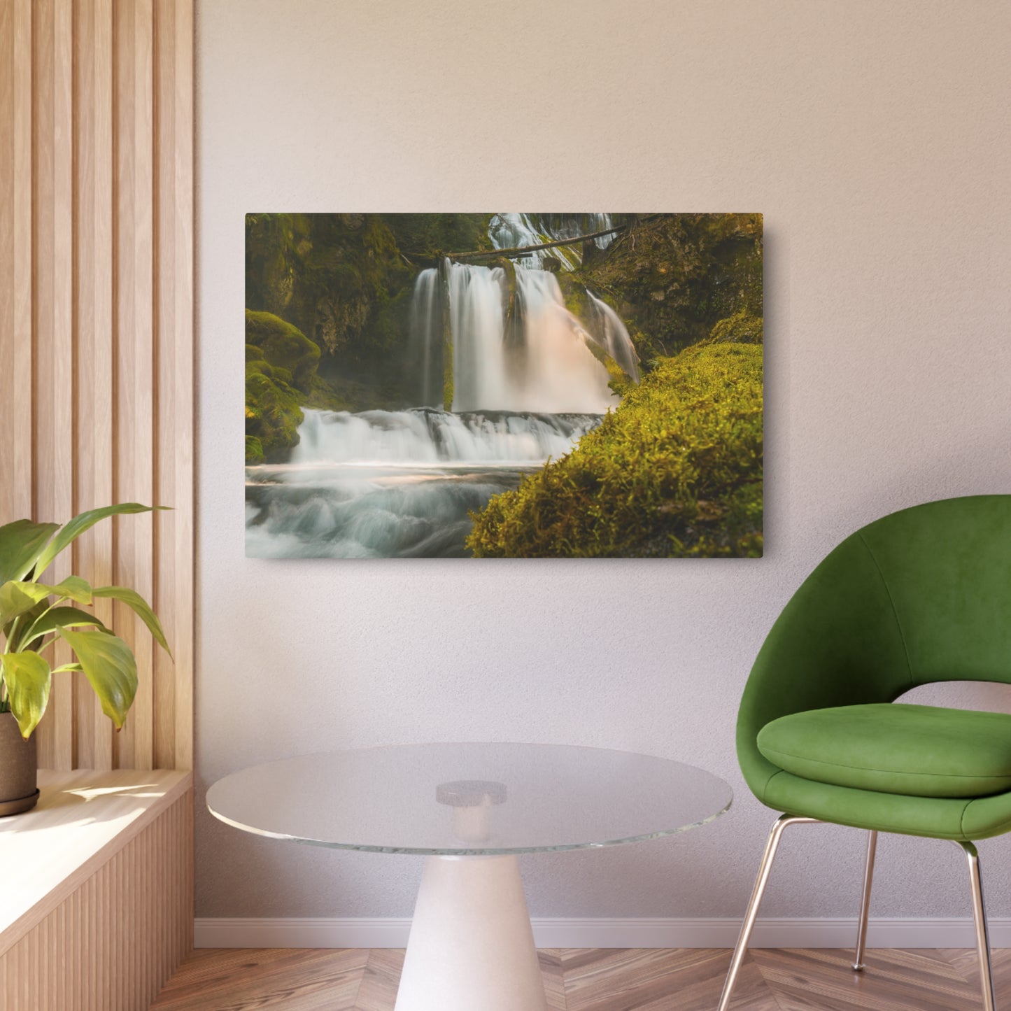 Washington - Lower Panther Creek Falls - Metal Art Sign