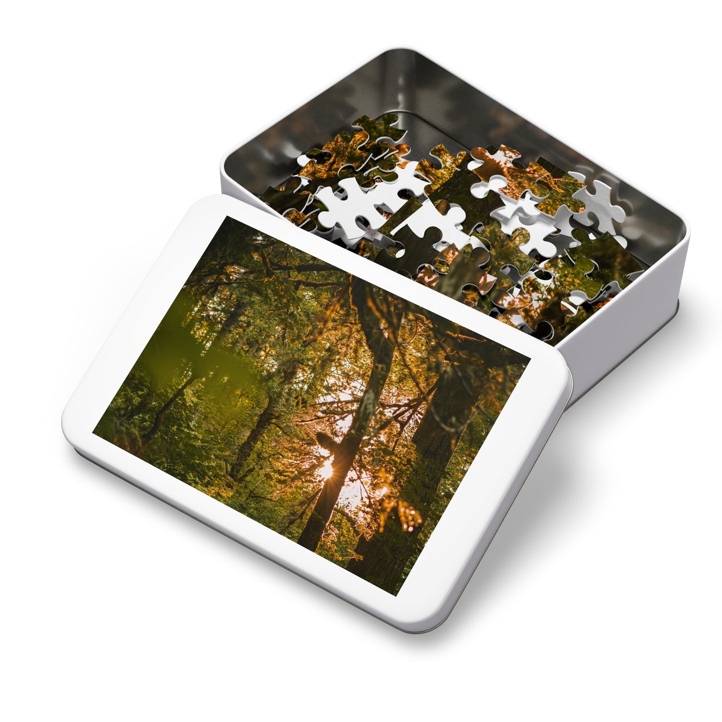 Oregon - Latourell Falls Sunset - Jigsaw Puzzle (30, 110, 252, 500,1000-Piece)