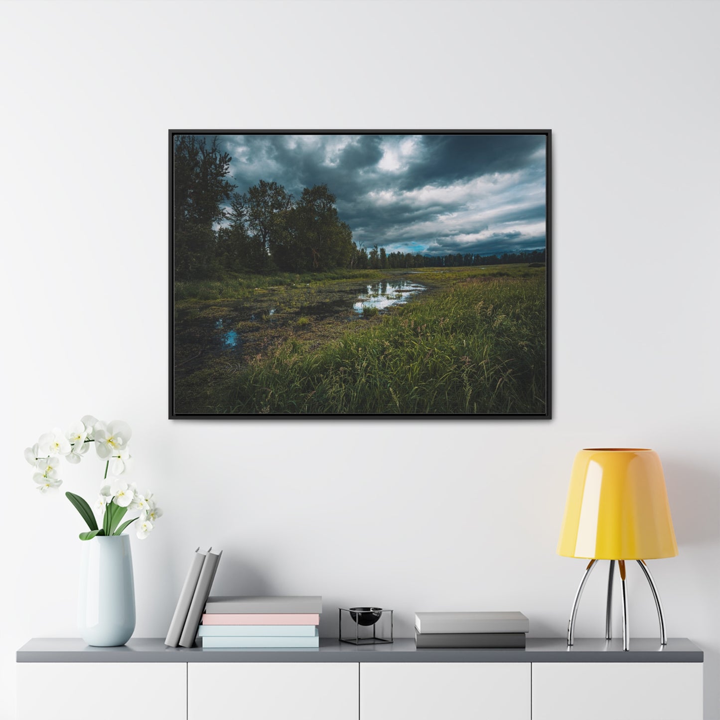 Washington - Steigerwald Lake National Wildlife Refuge - Gallery Canvas Wrap, Horizontal Frame