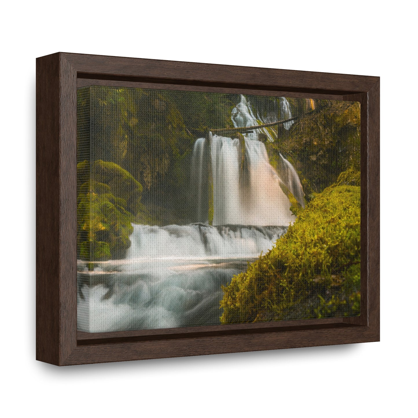 Washington - Lower Panther Creek Falls - Gallery Canvas Wrap, Horizontal Frame