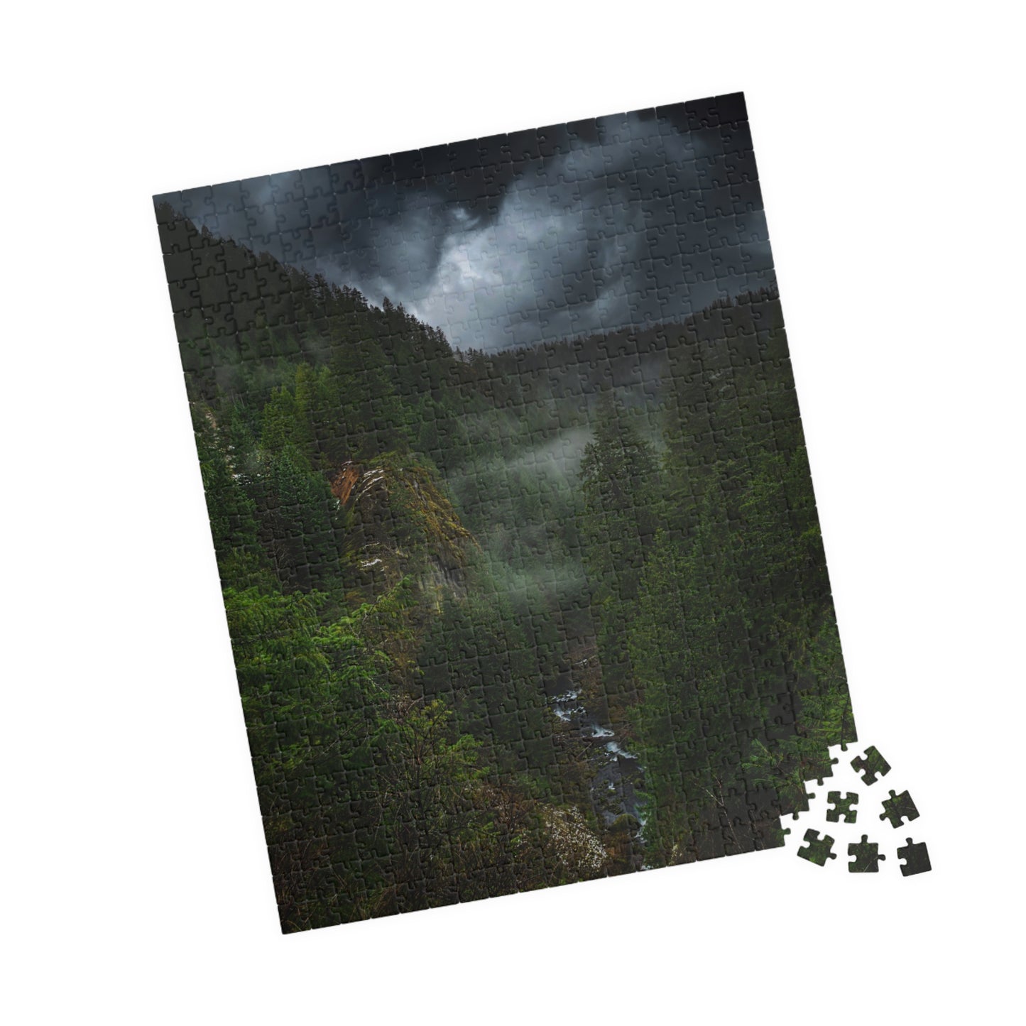 Oregon - Toketee Overlook - Puzzle (110, 252, 520, 1014-piece)