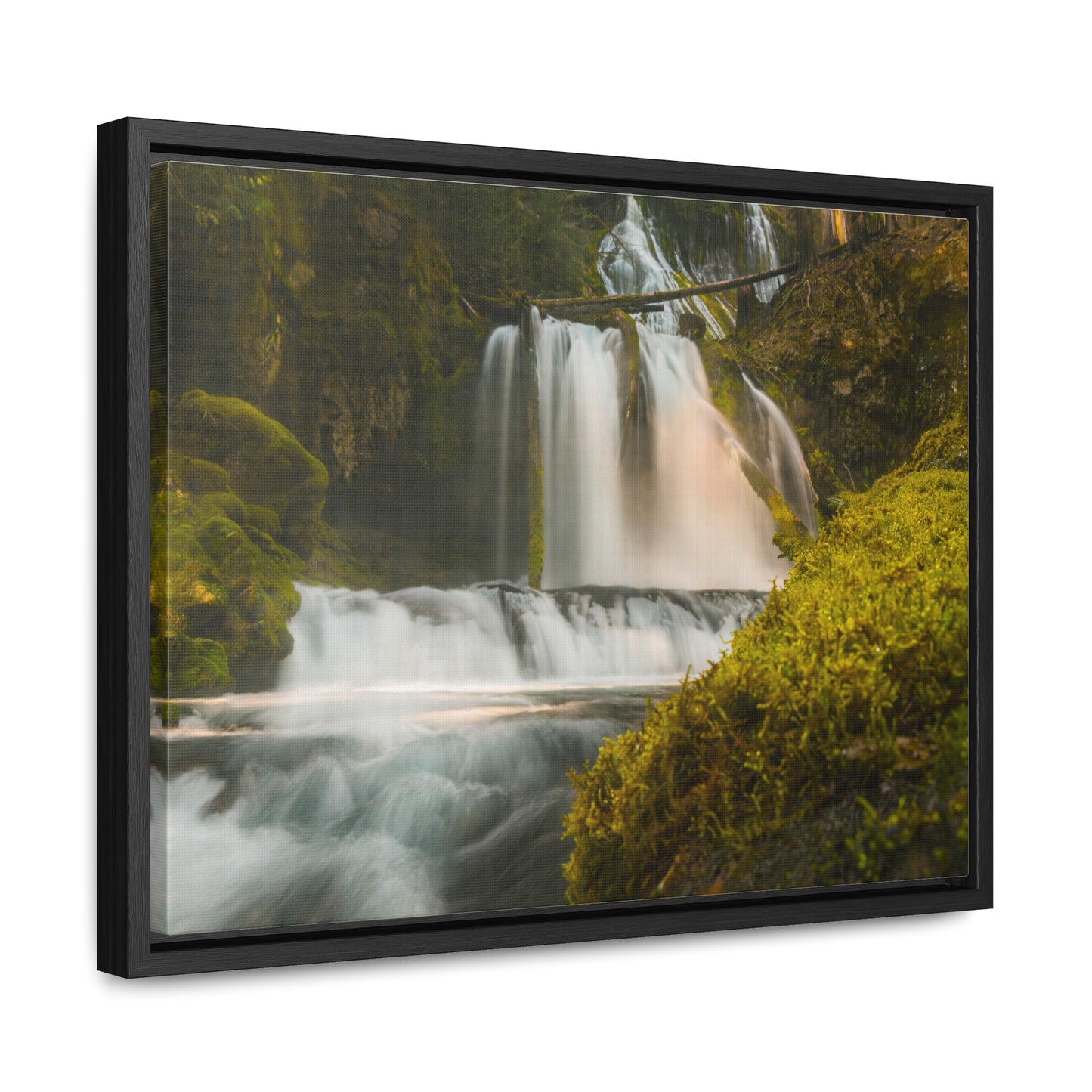 Washington - Lower Panther Creek Falls - Gallery Canvas Wrap, Horizontal Frame