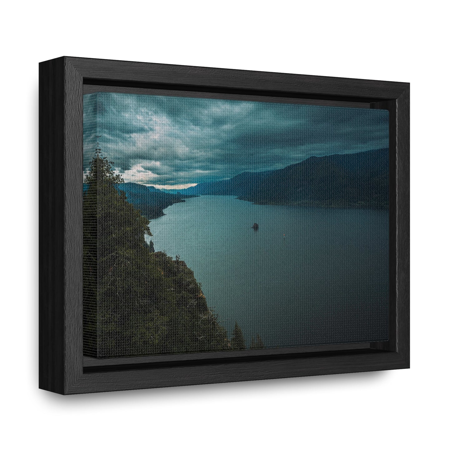 Washington - Cape Horn View Point - Gallery Canvas Wrap, Horizontal Frame