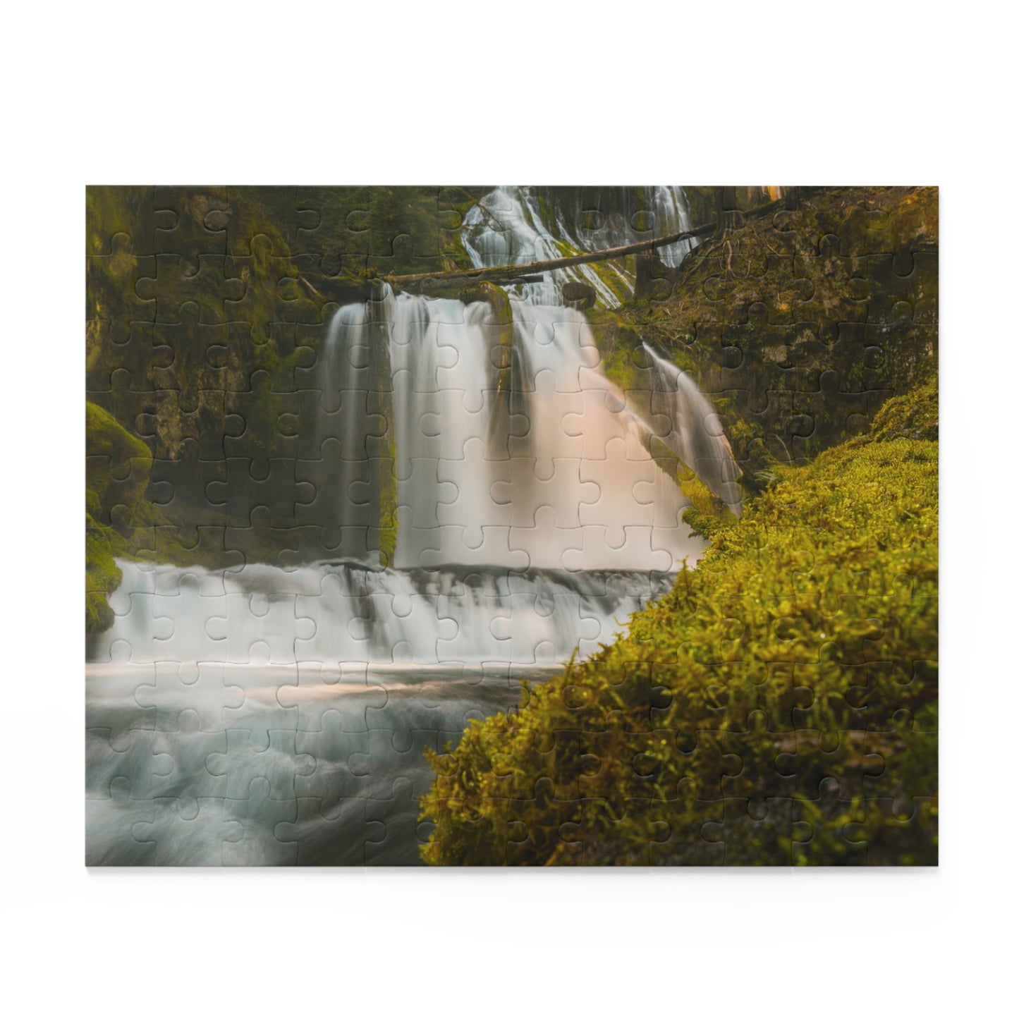 Washington - Lower Panther Creek Falls - Puzzle (120, 252, 500-Piece)