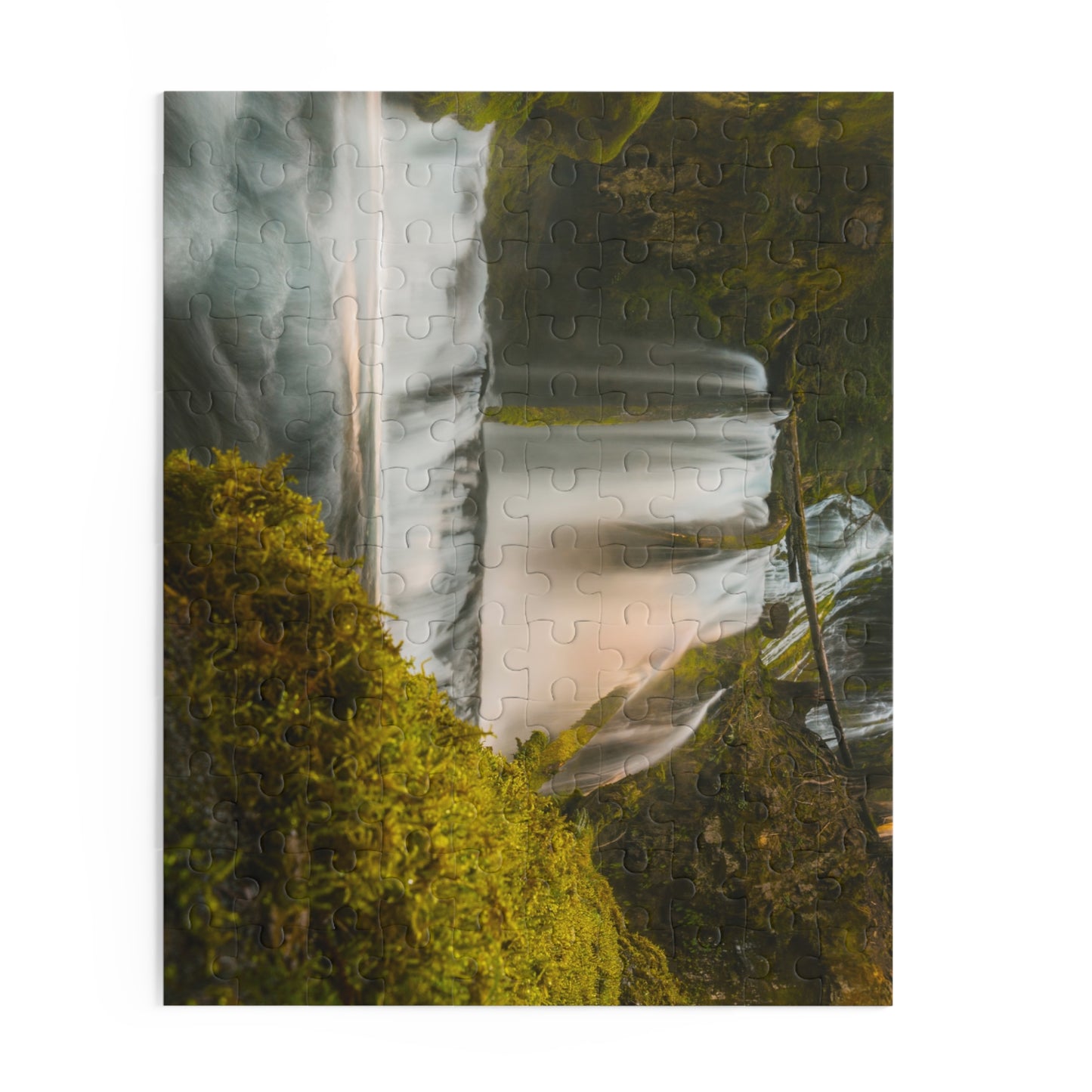 Washington - Lower Panther Creek Falls - Puzzle (120, 252, 500-Piece)