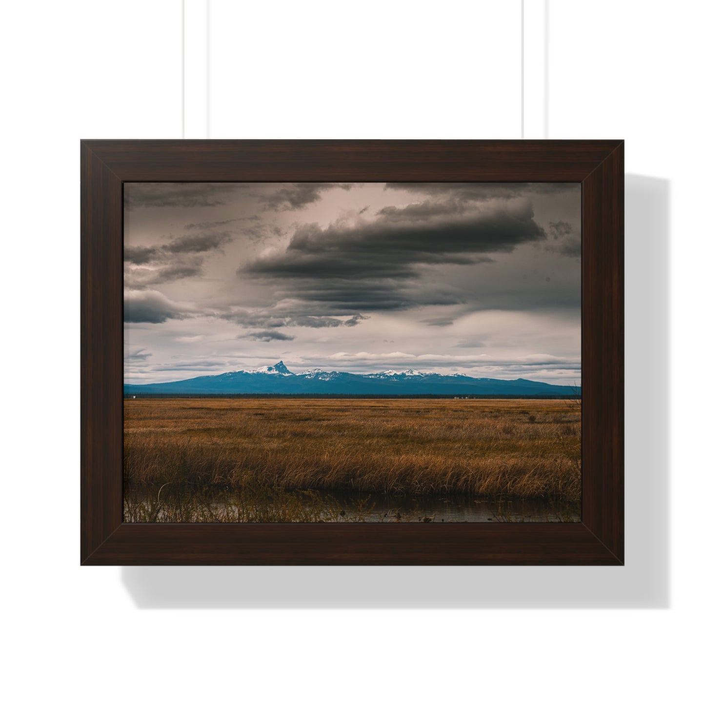Oregon - Mt. Thielsen Wilderness - Framed Horizontal Poster