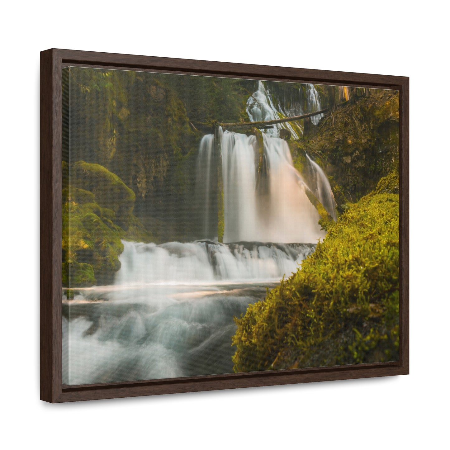 Washington - Lower Panther Creek Falls - Gallery Canvas Wrap, Horizontal Frame