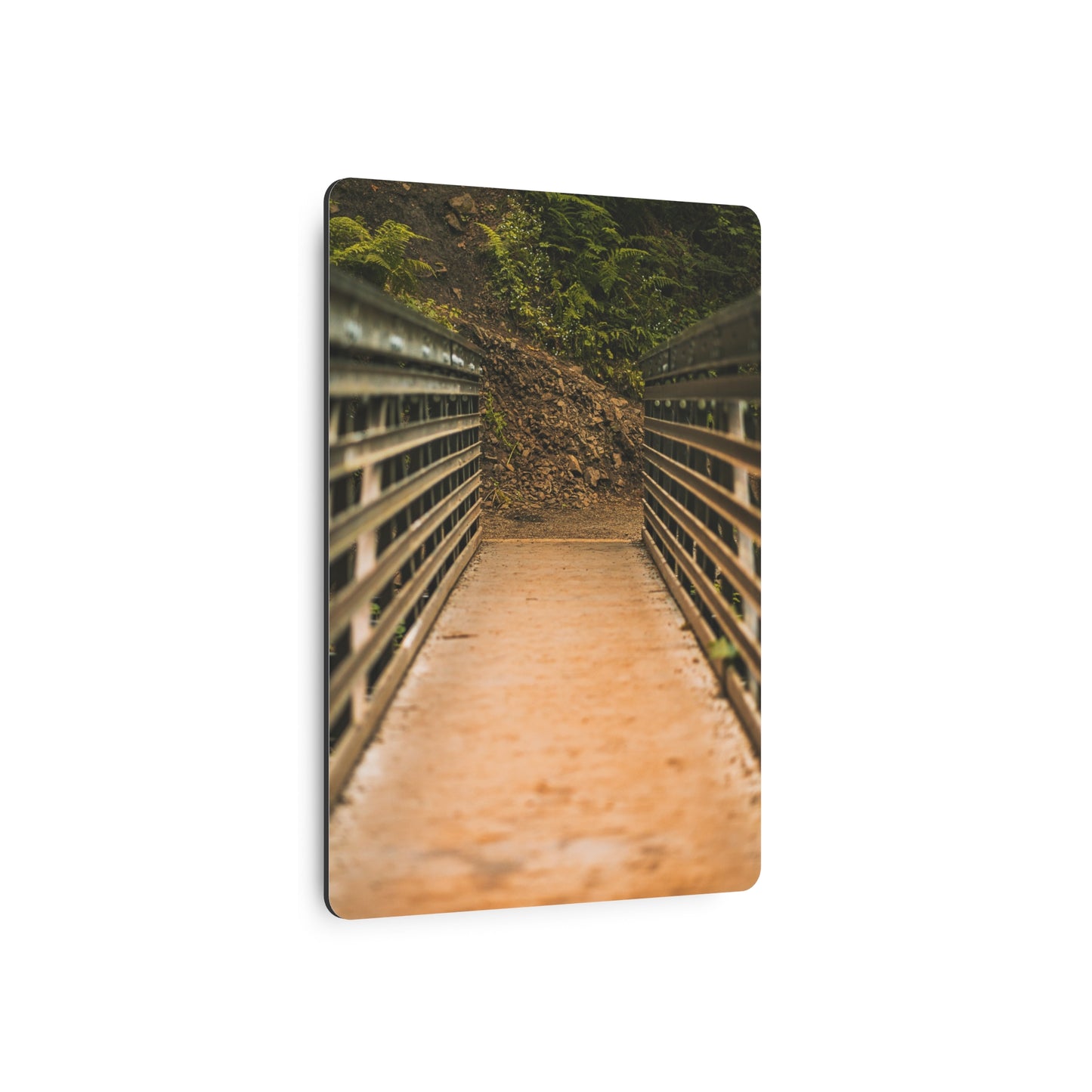 Oregon - Upper Latourell Falls Bridge - Metal Art Sign