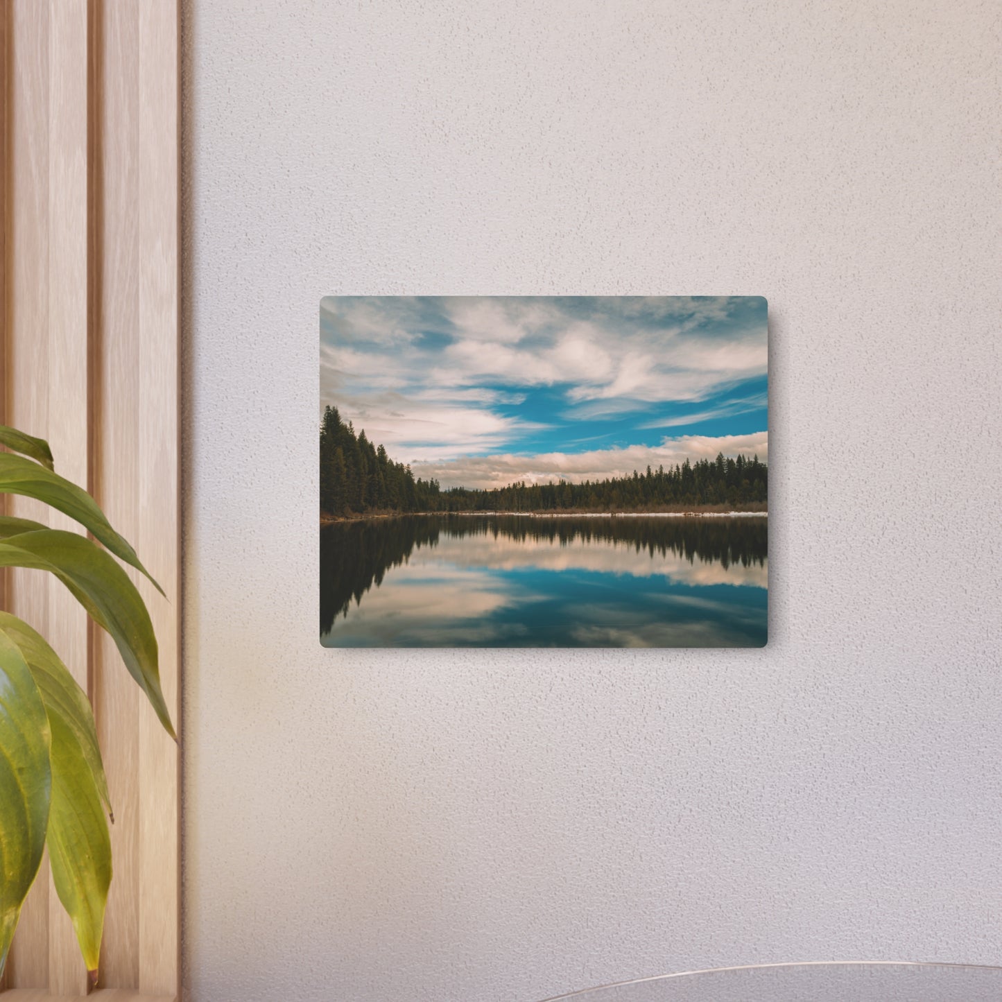 Oregon - Stump Lake - Metal Art Sign
