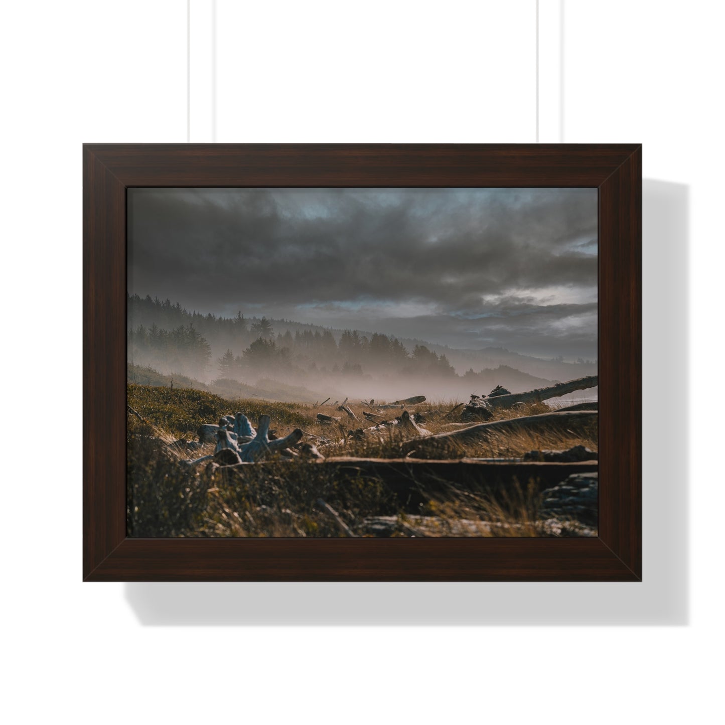 Oregon - Krissy Beach - Framed Horizontal Poster