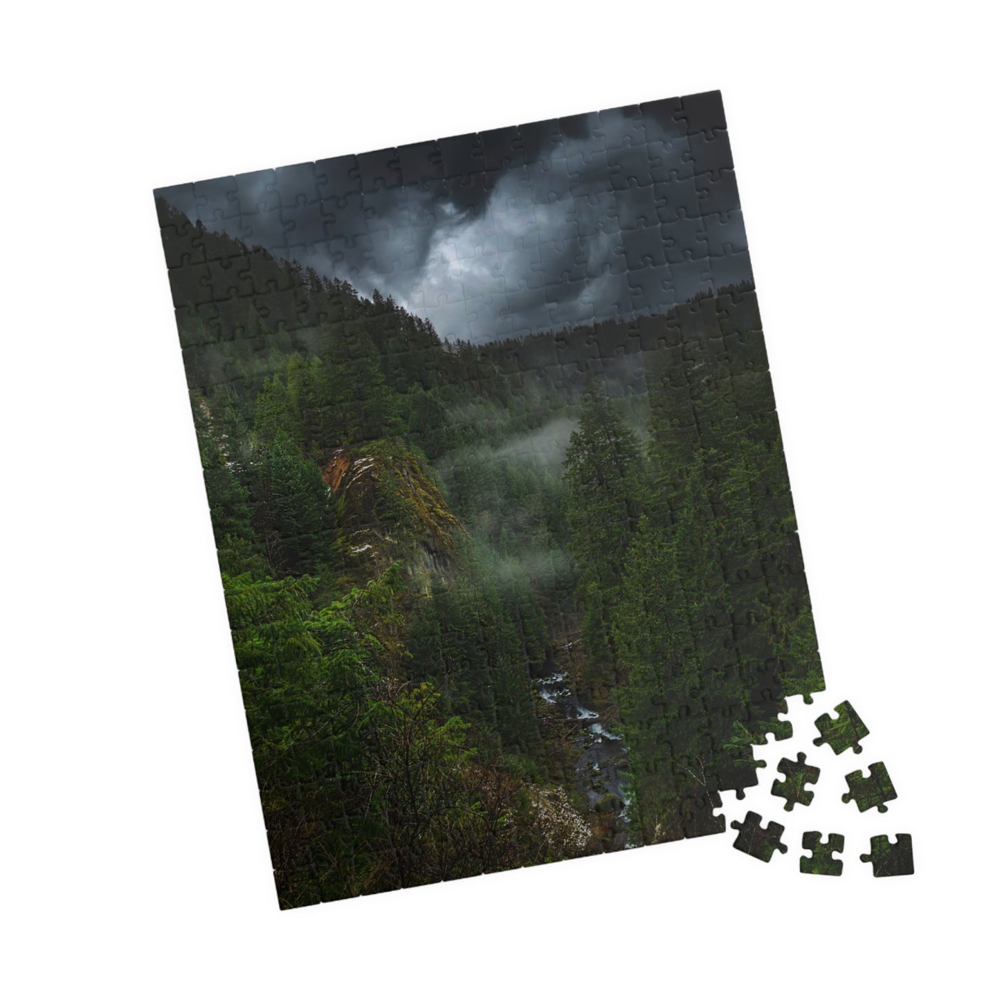 Oregon - Toketee Overlook - Puzzle (110, 252, 520, 1014-piece)