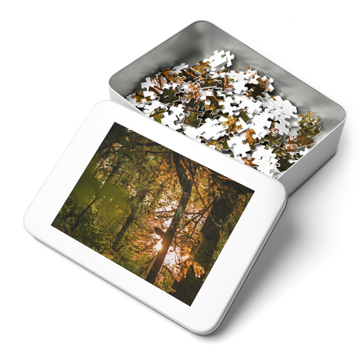 Oregon - Latourell Falls Sunset - Jigsaw Puzzle (30, 110, 252, 500,1000-Piece)