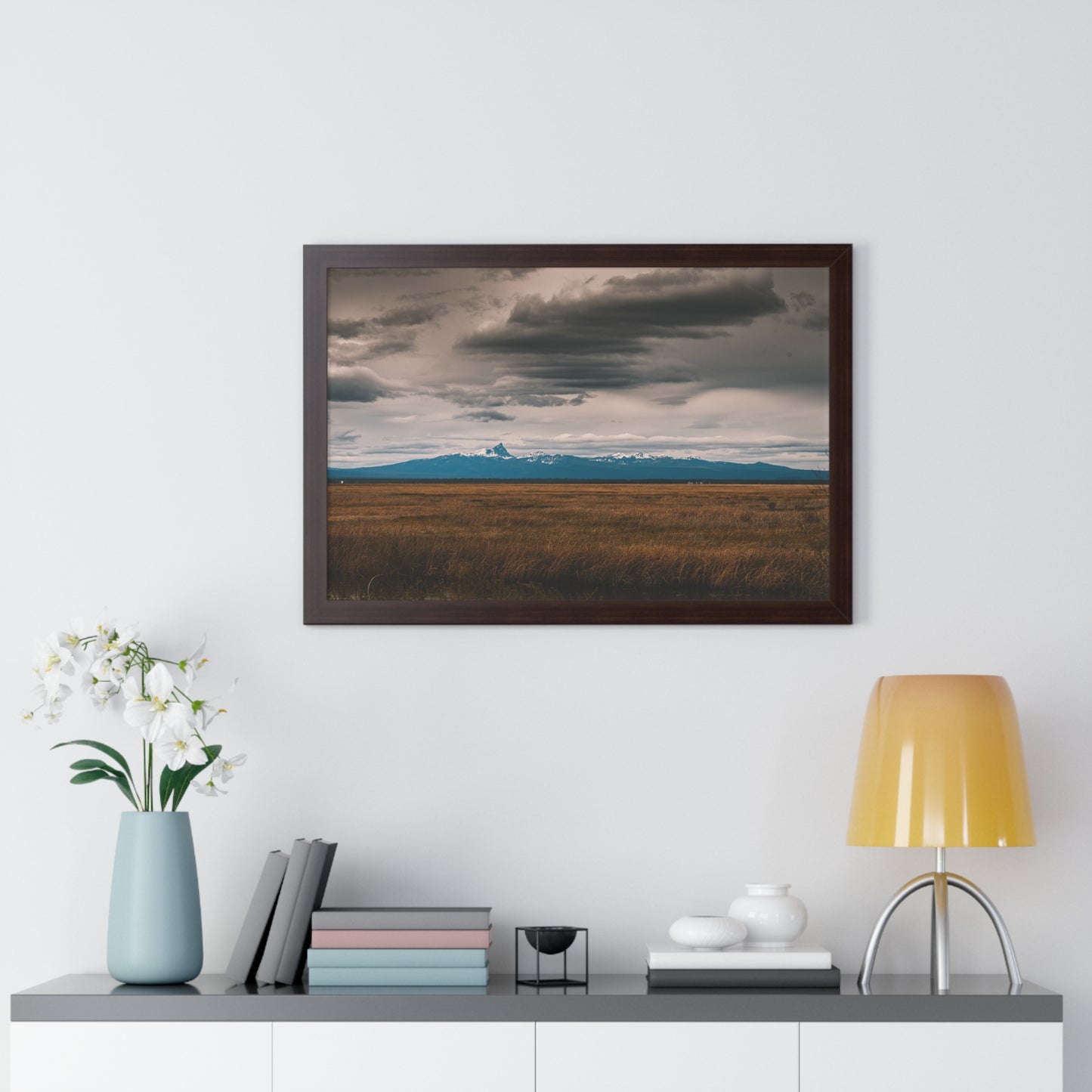 Oregon - Mt. Thielsen Wilderness - Framed Horizontal Poster