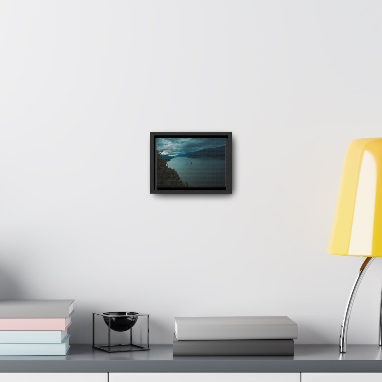 Washington - Cape Horn View Point - Gallery Canvas Wrap, Horizontal Frame