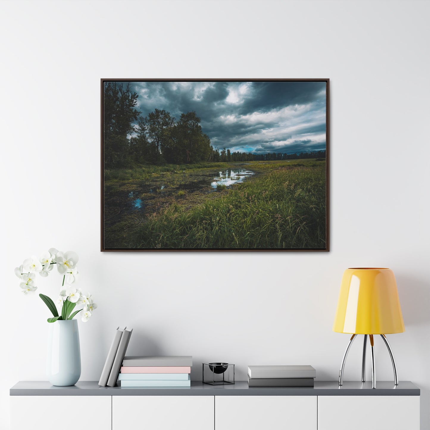 Washington - Steigerwald Lake National Wildlife Refuge - Gallery Canvas Wrap, Horizontal Frame