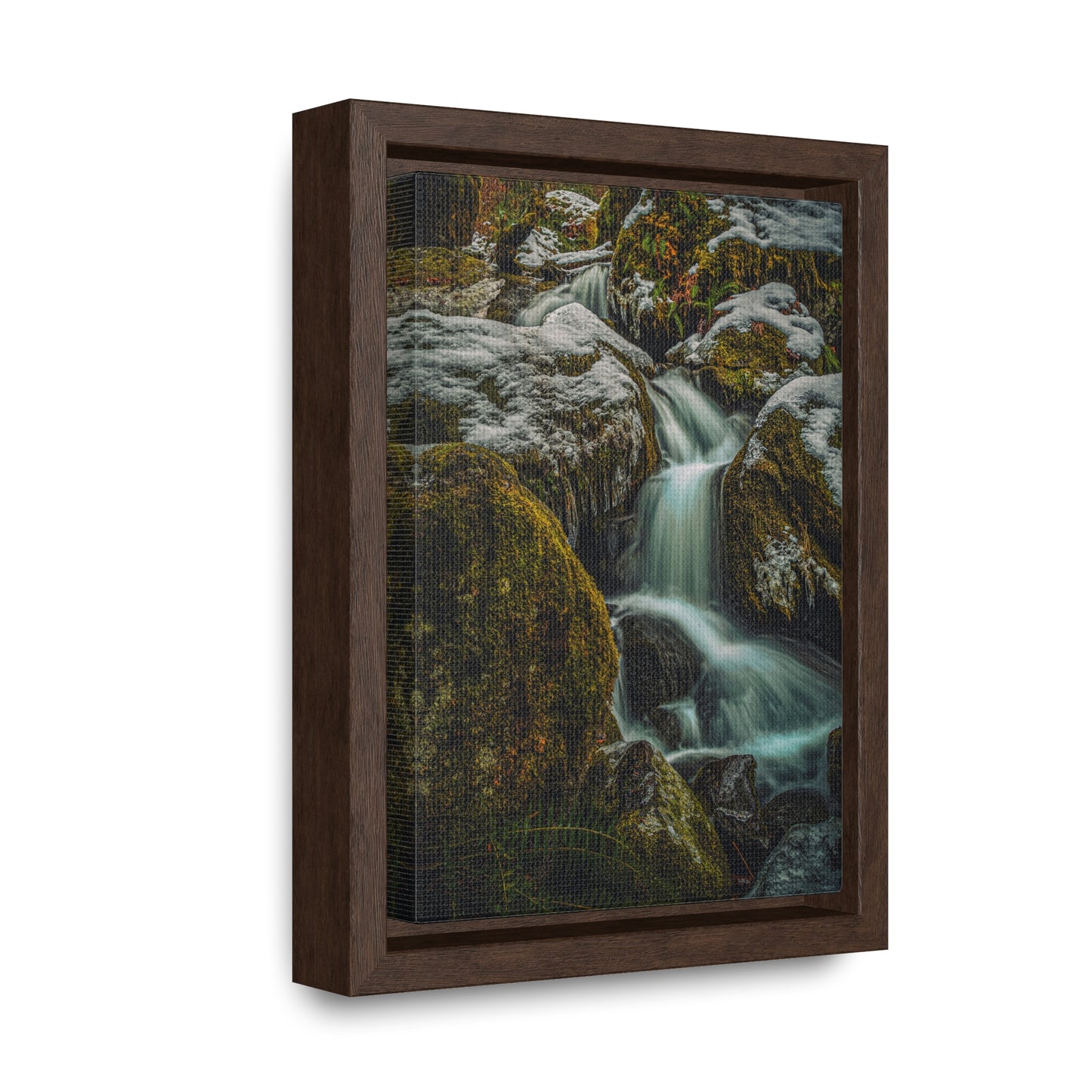 Oregon - Watson Creek - Gallery Canvas Wraps, Vertical Frame