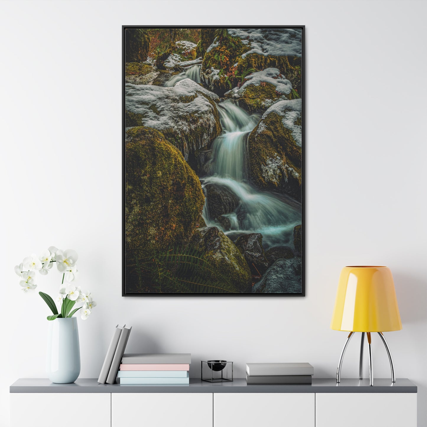 Oregon - Watson Creek - Gallery Canvas Wraps, Vertical Frame