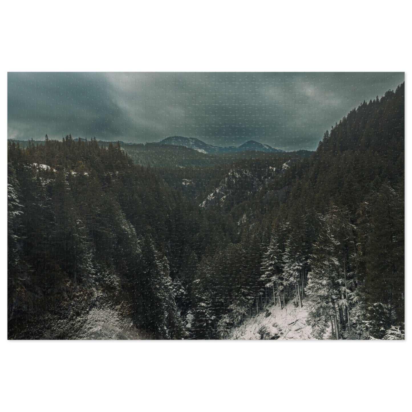 Oregon - Salt Creek Falls View Point - Jigsaw Puzzle (30, 110, 252, 500,1000-Piece)