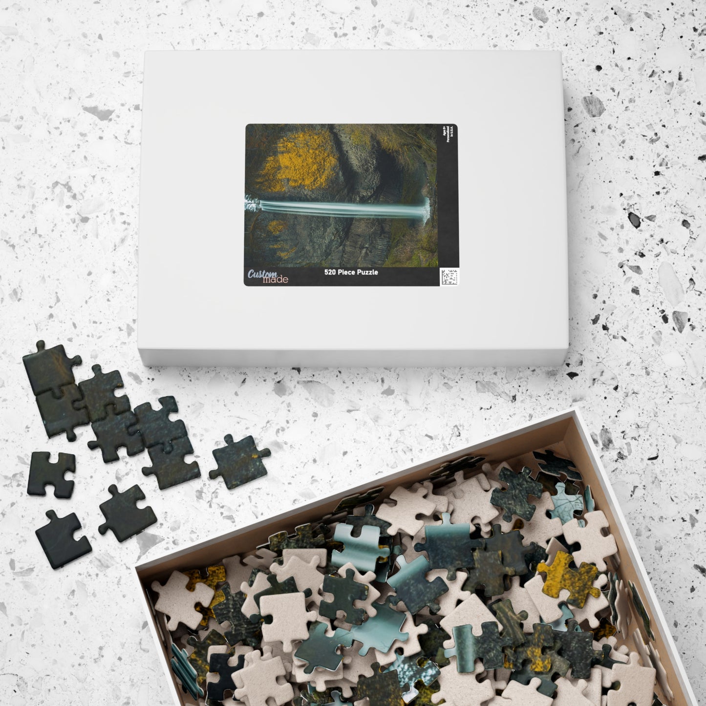 Oregon - Latourell Falls - Puzzle (110, 252, 520, 1014-piece)