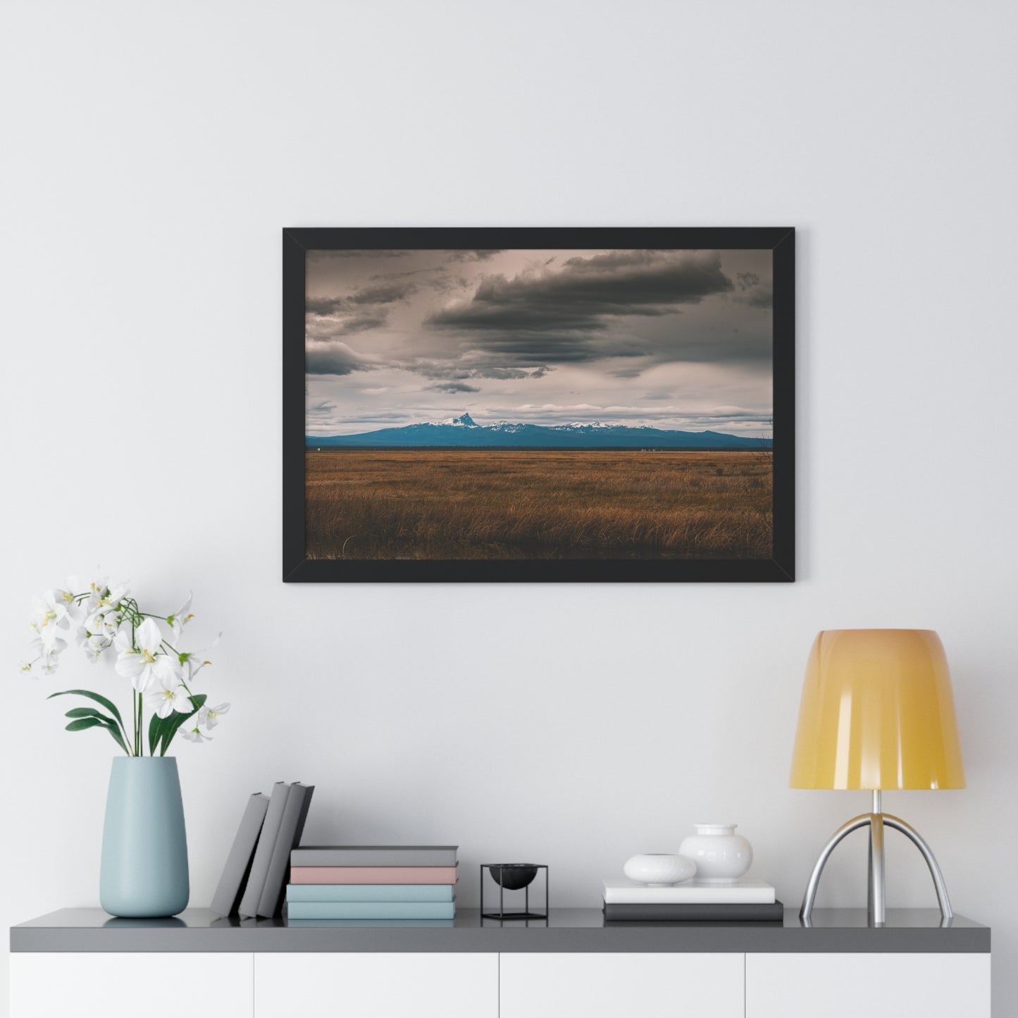 Oregon - Mt. Thielsen Wilderness - Framed Horizontal Poster