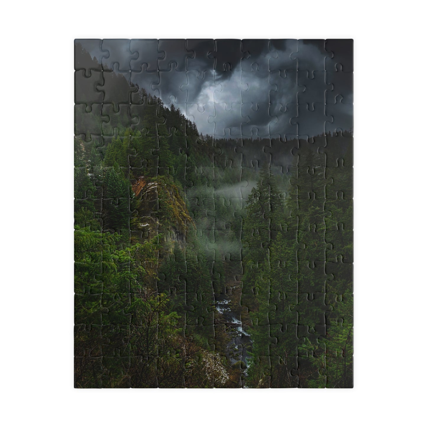Oregon - Toketee Overlook - Puzzle (110, 252, 520, 1014-piece)