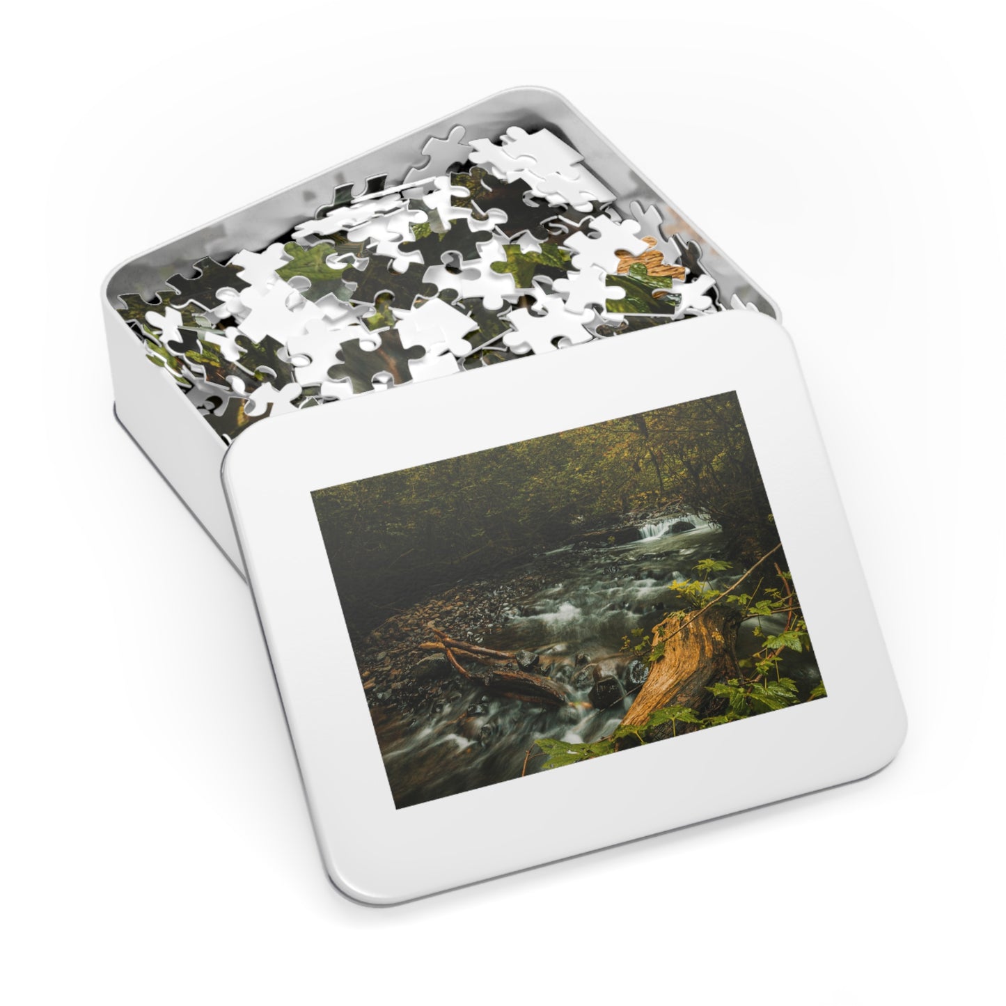Oregon - Latourell Falls Small Creek - Jigsaw Puzzle (30, 110, 252, 500,1000-Piece)