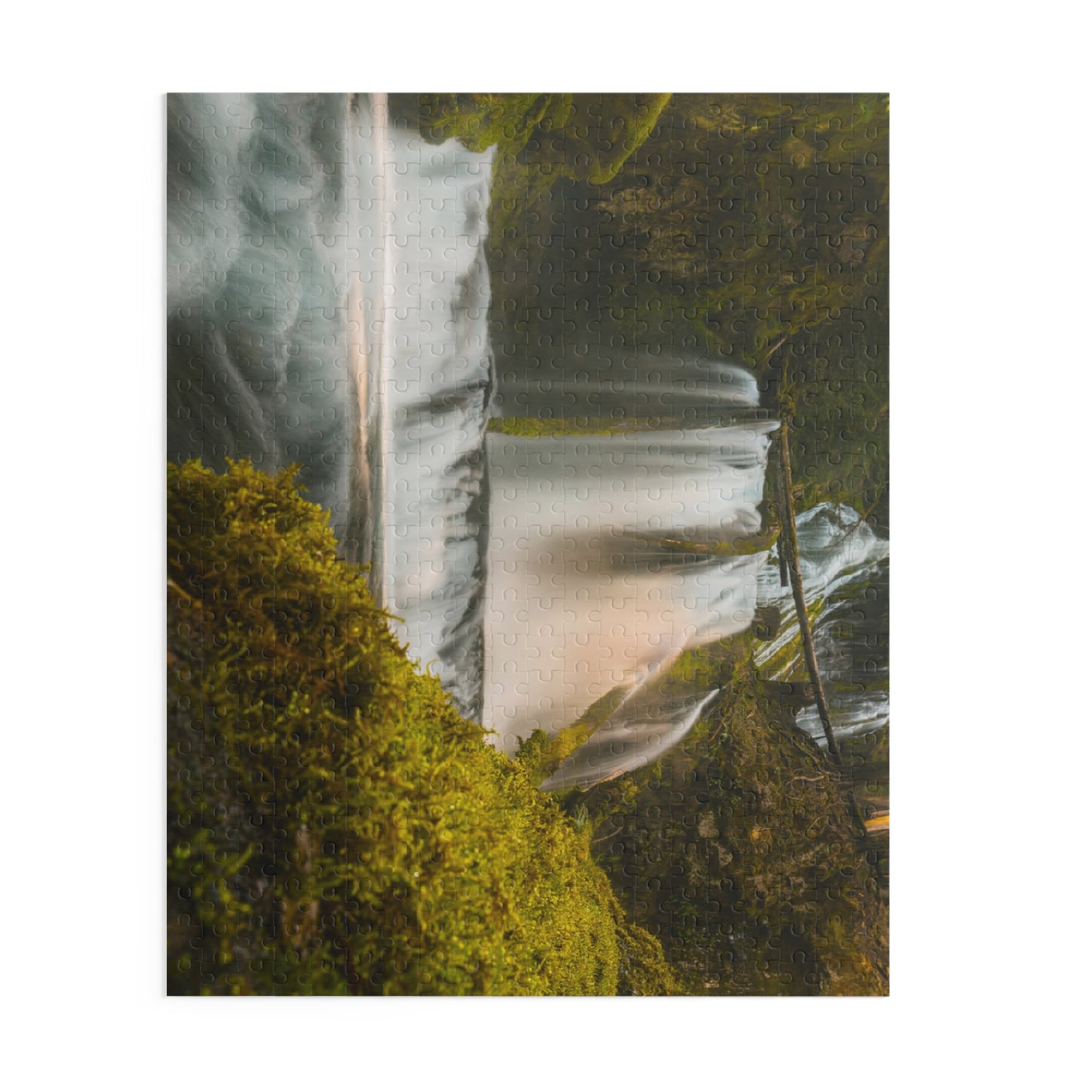 Washington - Lower Panther Creek Falls - Puzzle (120, 252, 500-Piece)