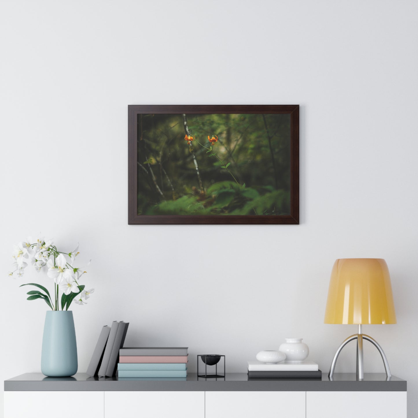 Oregon Tiger Lily - Framed Horizontal Poster