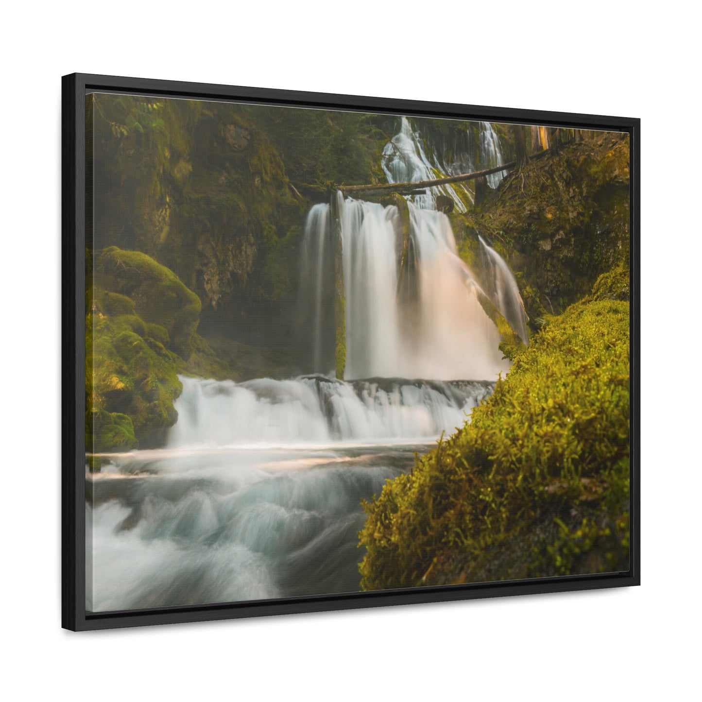 Washington - Lower Panther Creek Falls - Gallery Canvas Wrap, Horizontal Frame