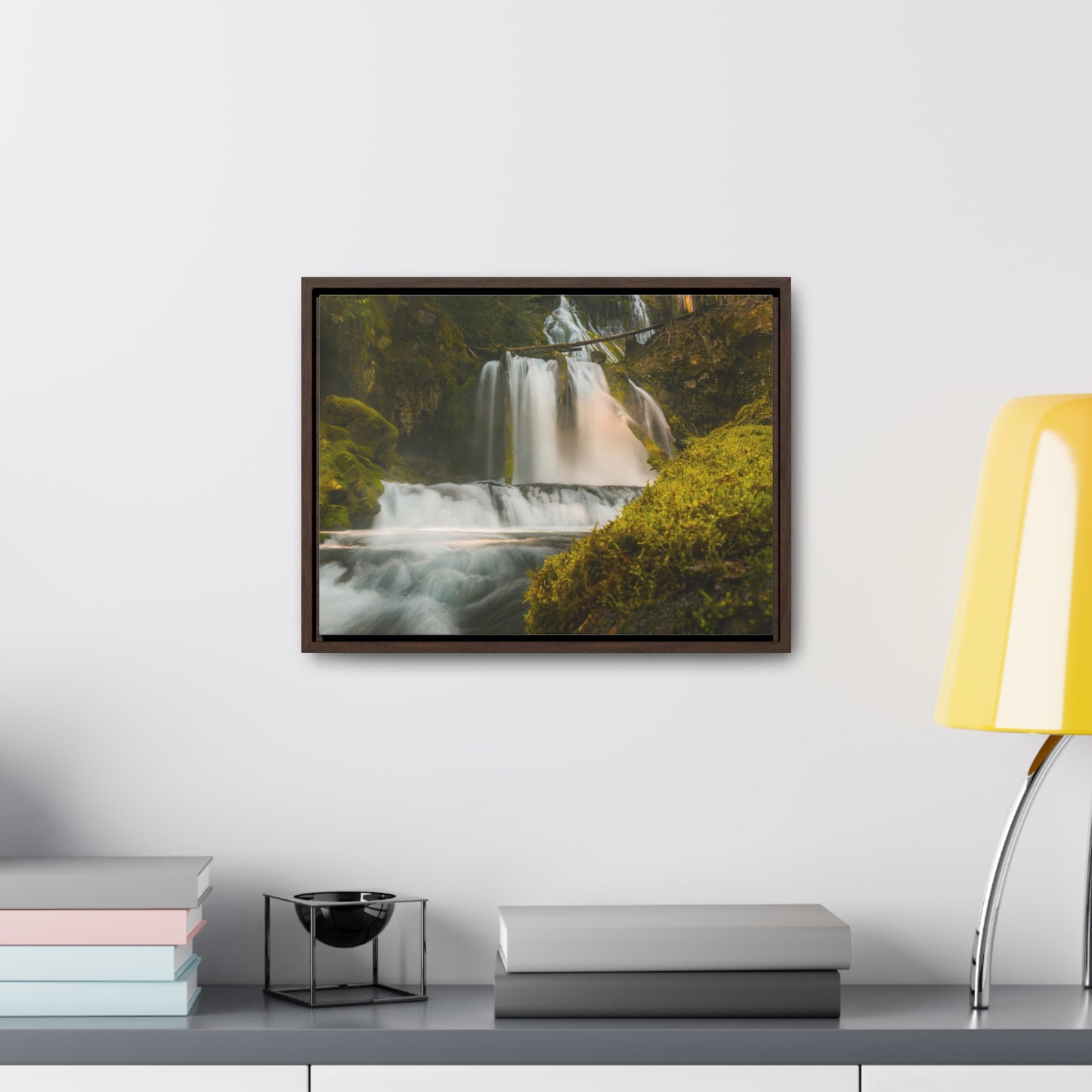 Washington - Lower Panther Creek Falls - Gallery Canvas Wrap, Horizontal Frame