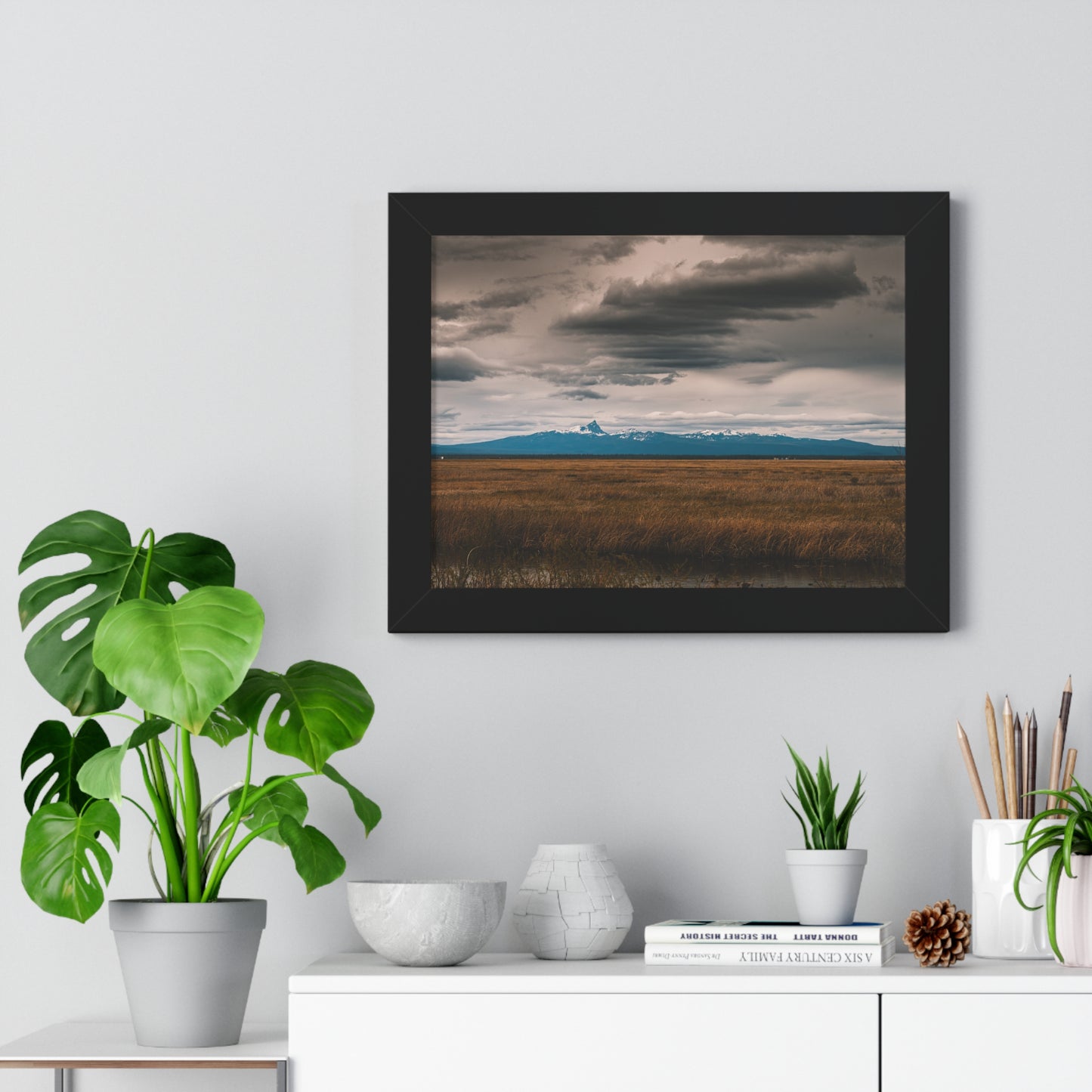 Oregon - Mt. Thielsen Wilderness - Framed Horizontal Poster