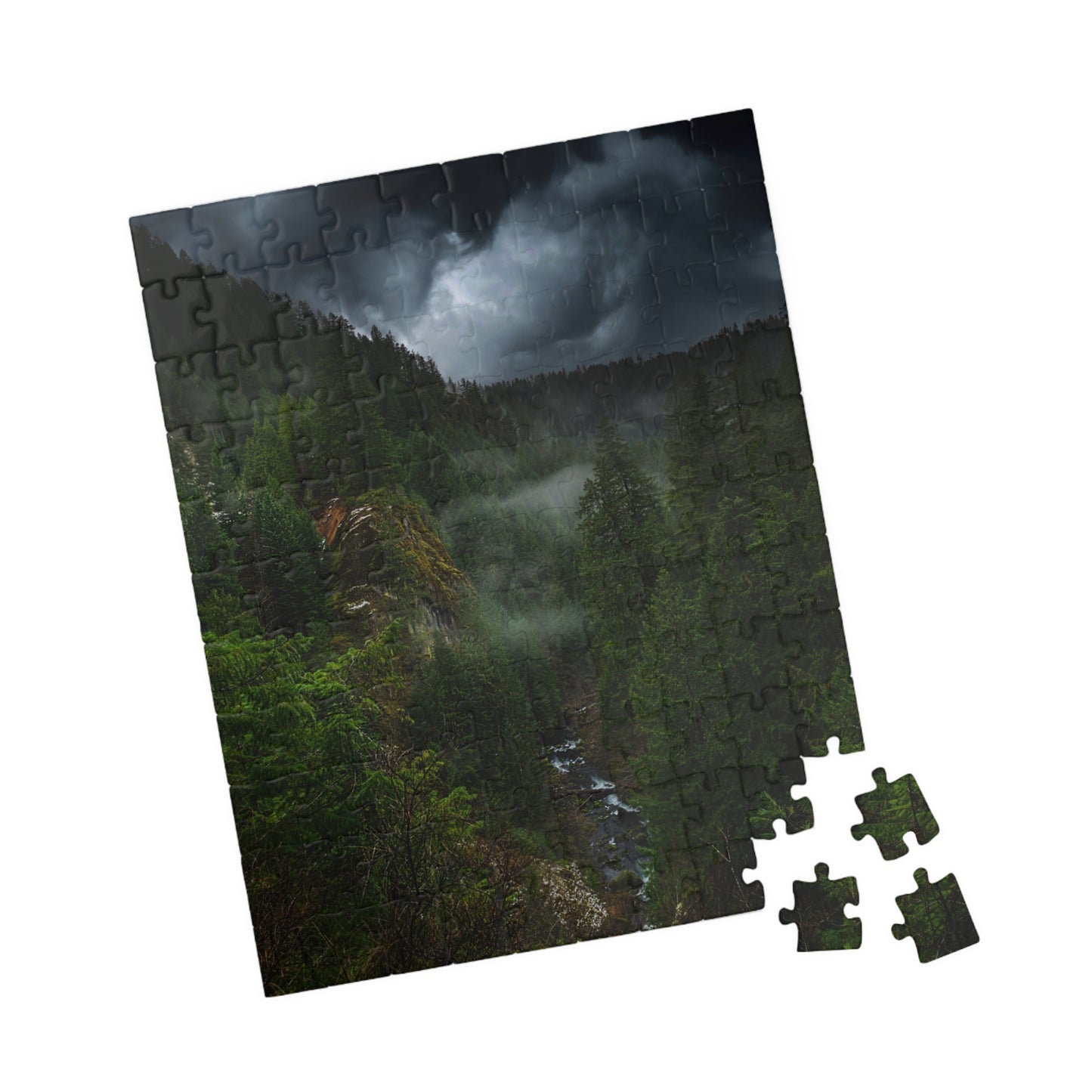 Oregon - Toketee Overlook - Puzzle (110, 252, 520, 1014-piece)