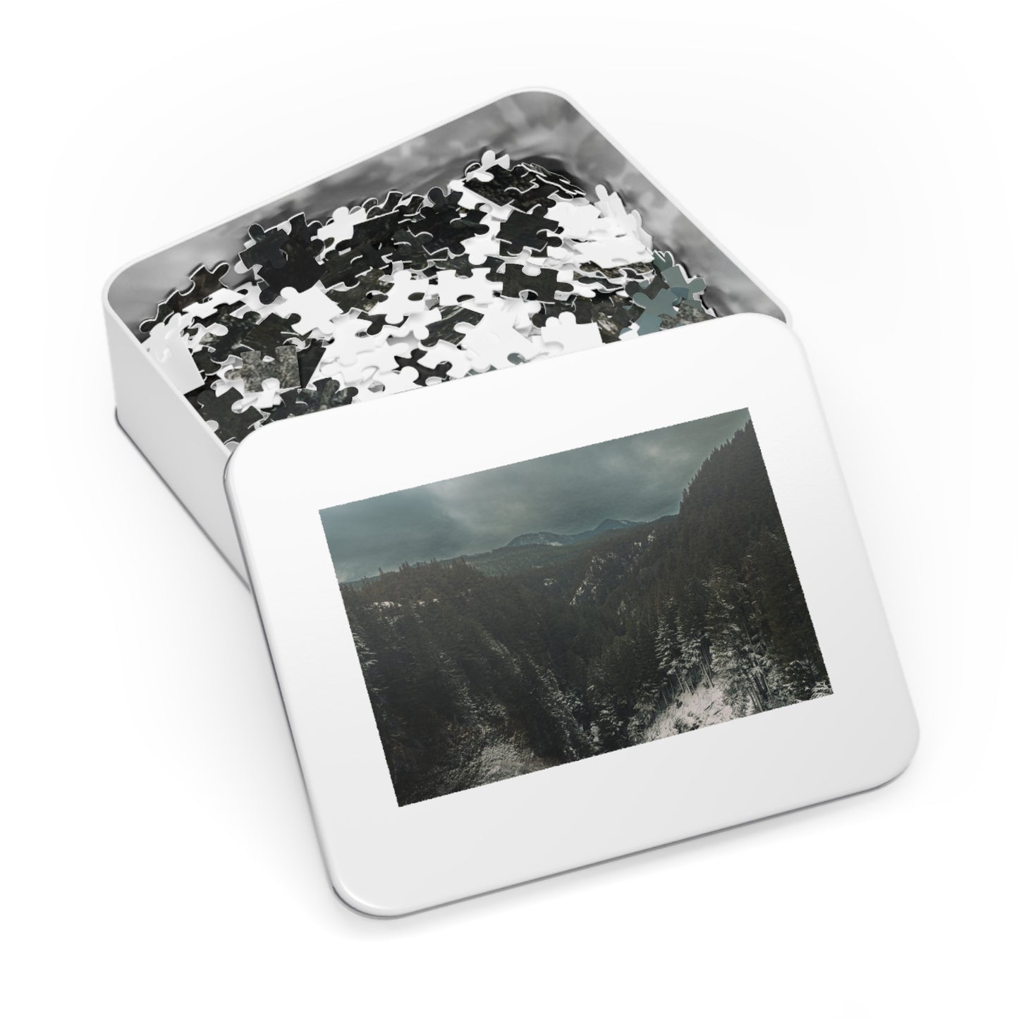 Oregon - Salt Creek Falls View Point - Jigsaw Puzzle (30, 110, 252, 500,1000-Piece)