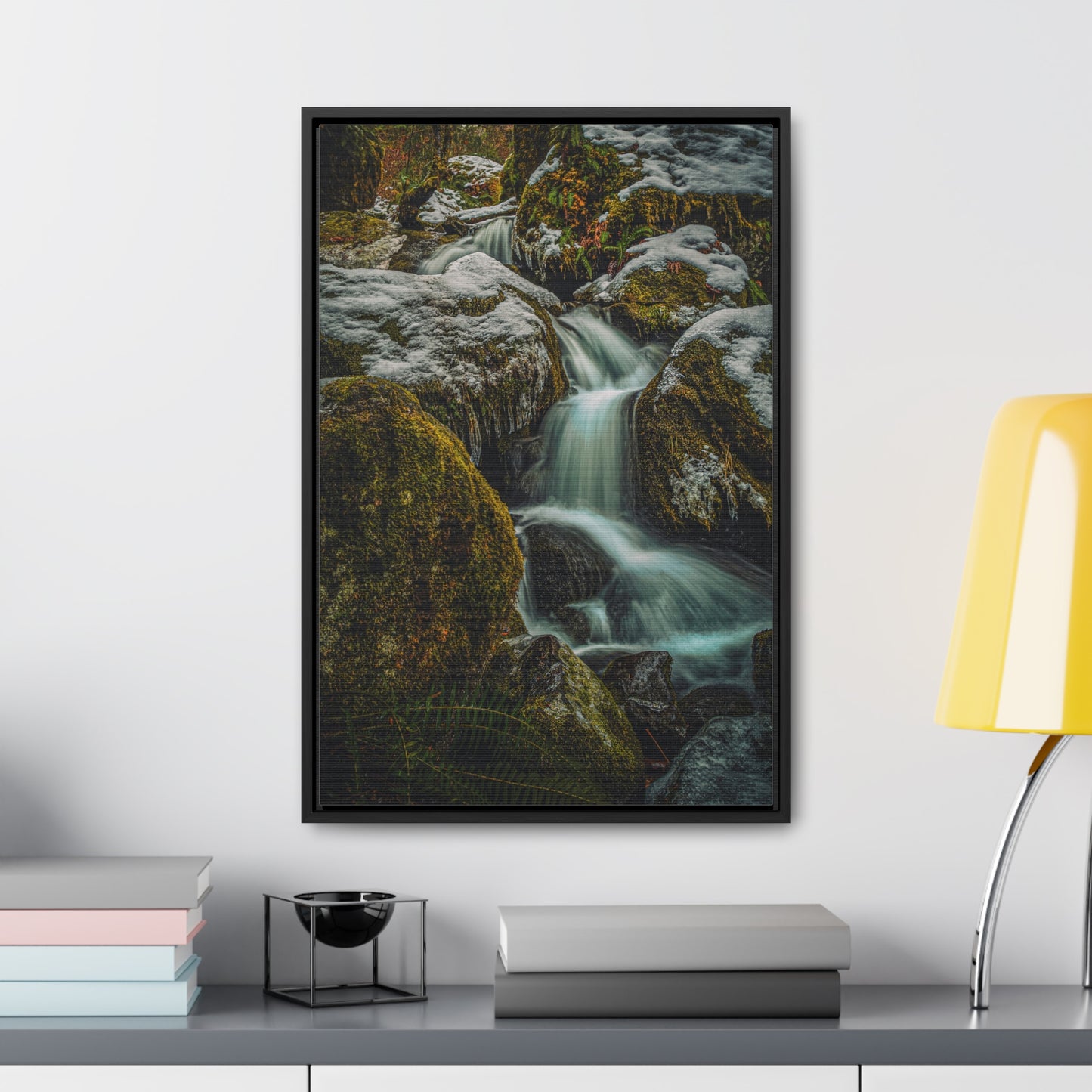 Oregon - Watson Creek - Gallery Canvas Wraps, Vertical Frame