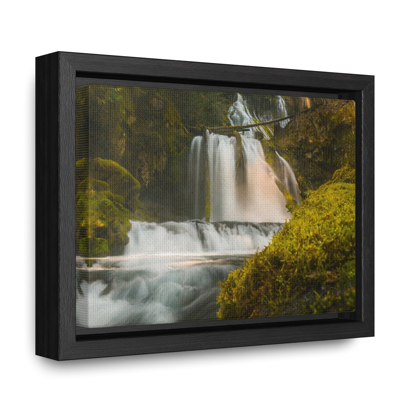 Washington - Lower Panther Creek Falls - Gallery Canvas Wrap, Horizontal Frame