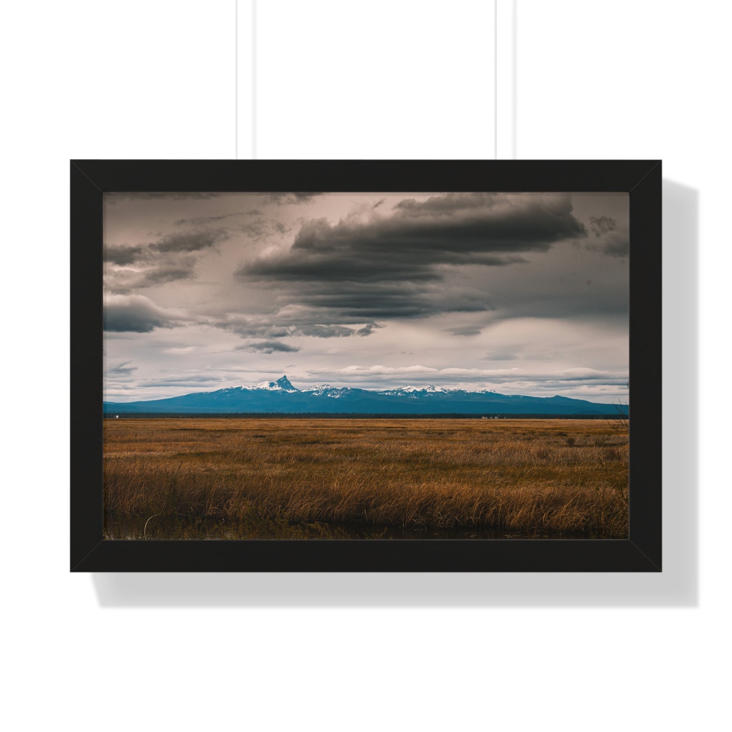 Oregon - Mt. Thielsen Wilderness - Framed Horizontal Poster