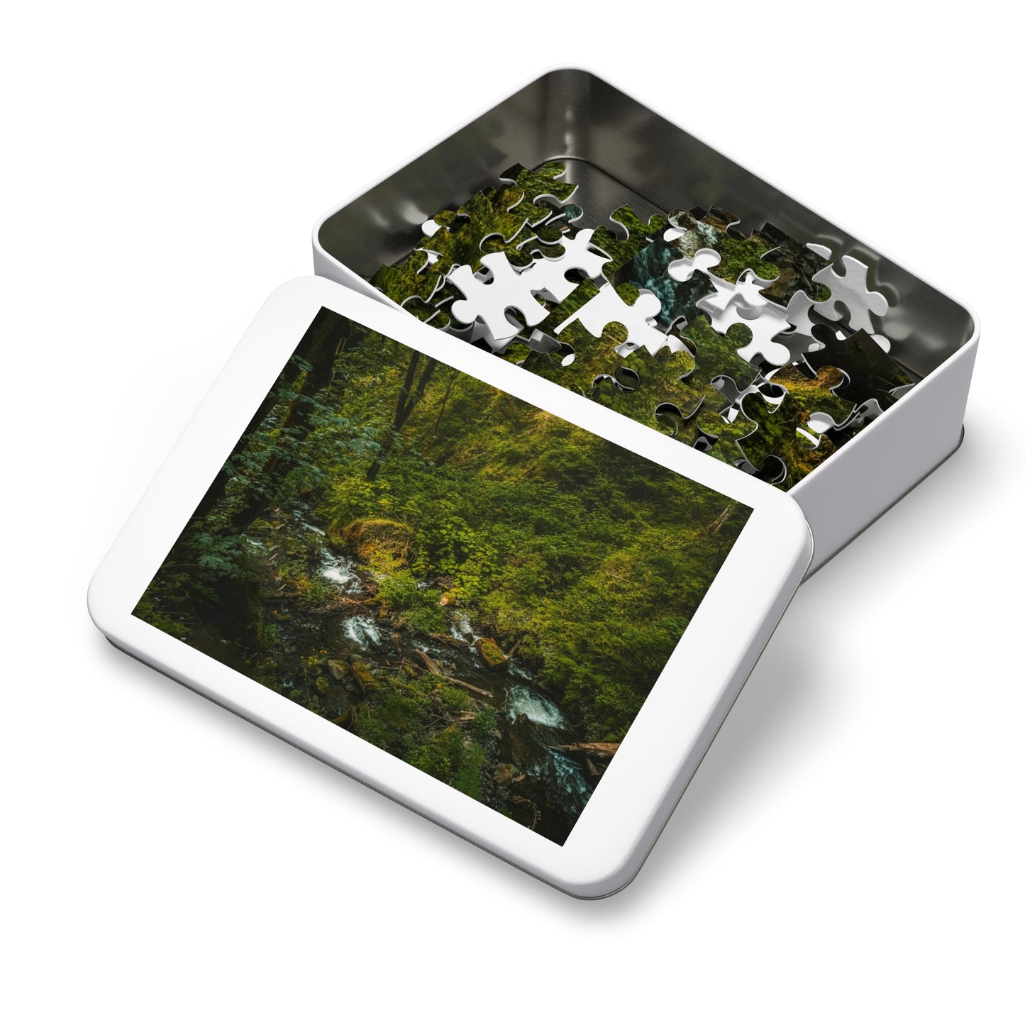 Oregon - Creek Runoff - Jigsaw Puzzle (30, 110, 252, 500,1000-Piece)
