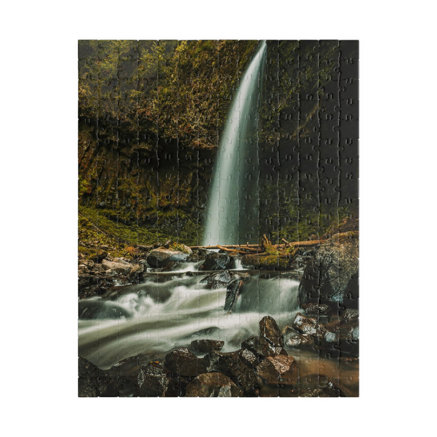 Oregon - Upper Latourell Falls - Puzzle (110, 252, 520, 1014-piece)