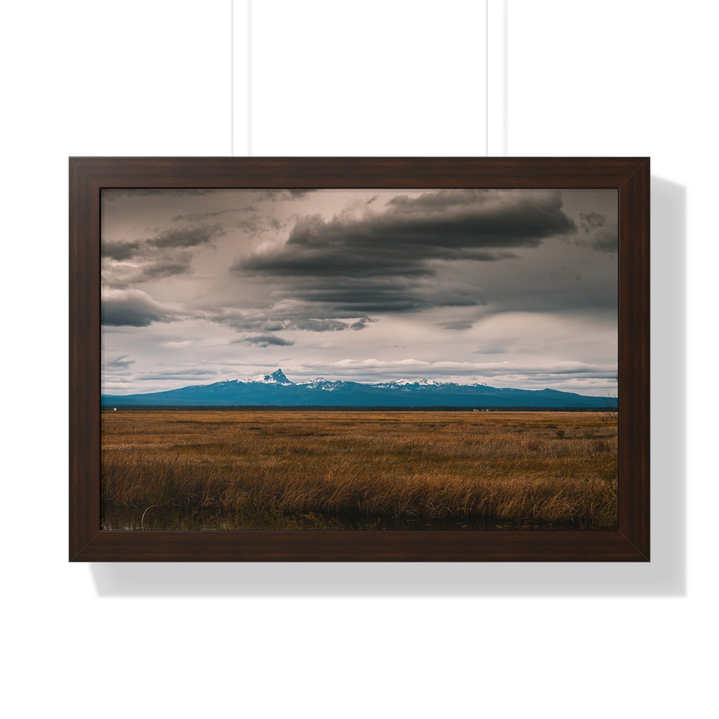 Oregon - Mt. Thielsen Wilderness - Framed Horizontal Poster