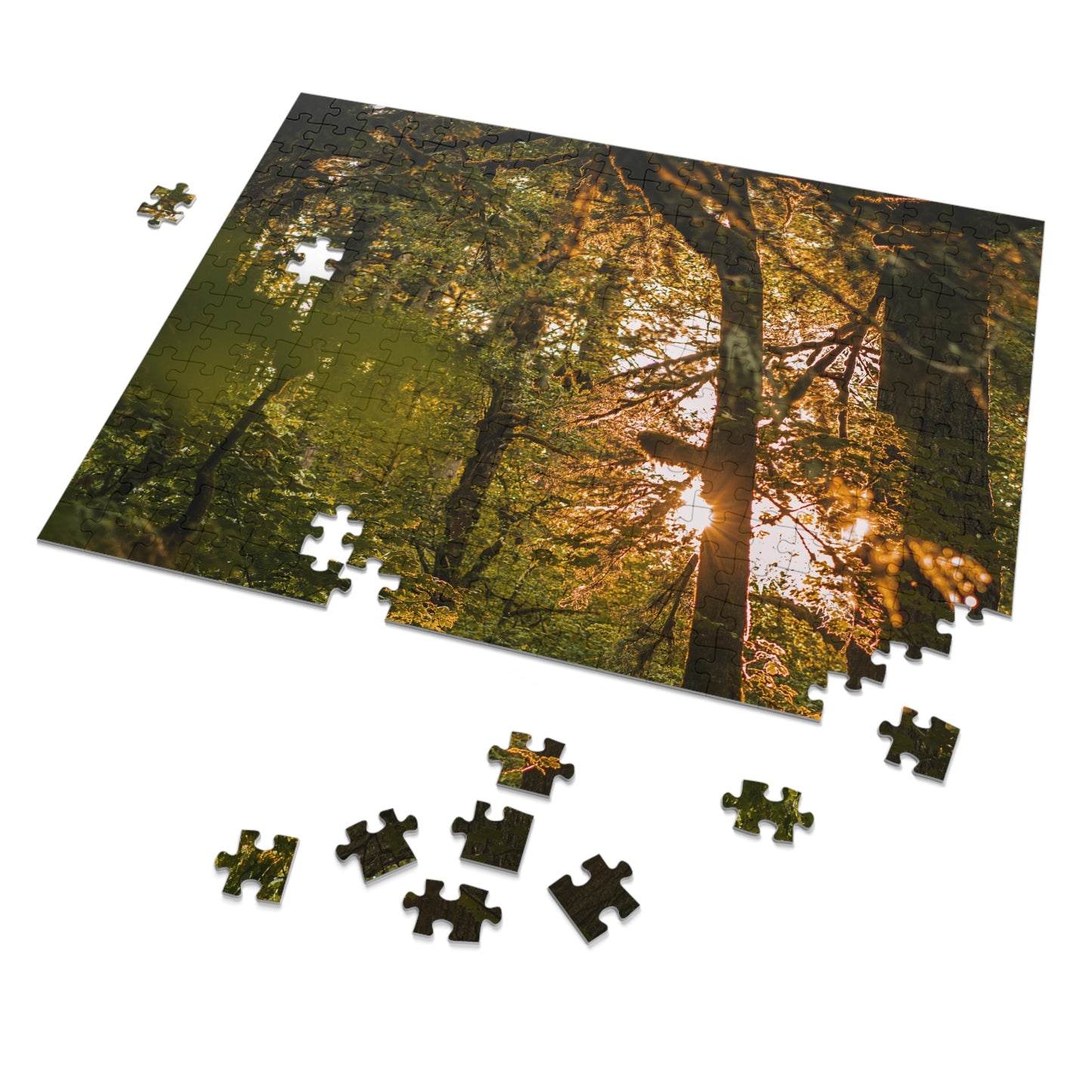 Oregon - Latourell Falls Sunset - Jigsaw Puzzle (30, 110, 252, 500,1000-Piece)