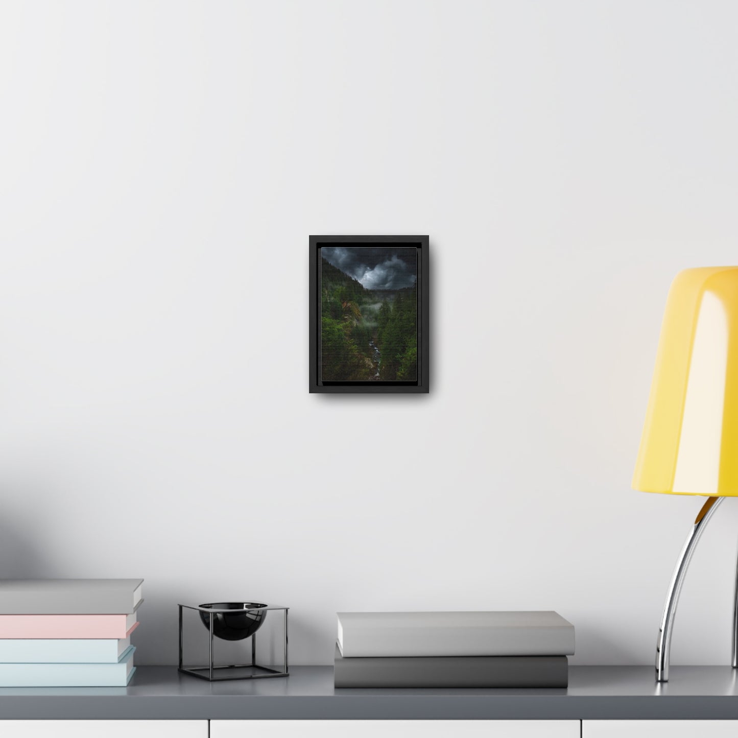 Oregon - Toketee Overlook - Gallery Canvas Wraps, Vertical Frame