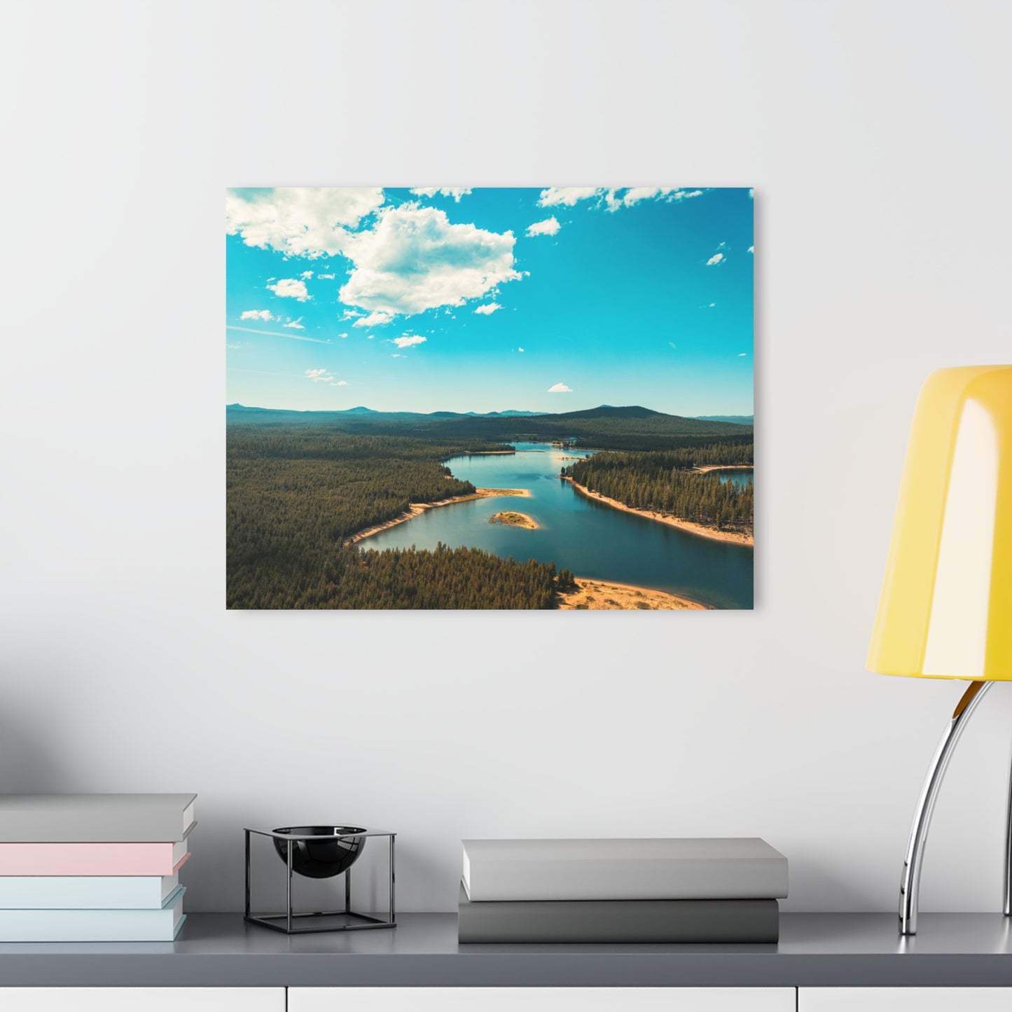 Oregon - Wickiup Reservoir - Acrylic Wall Art Print