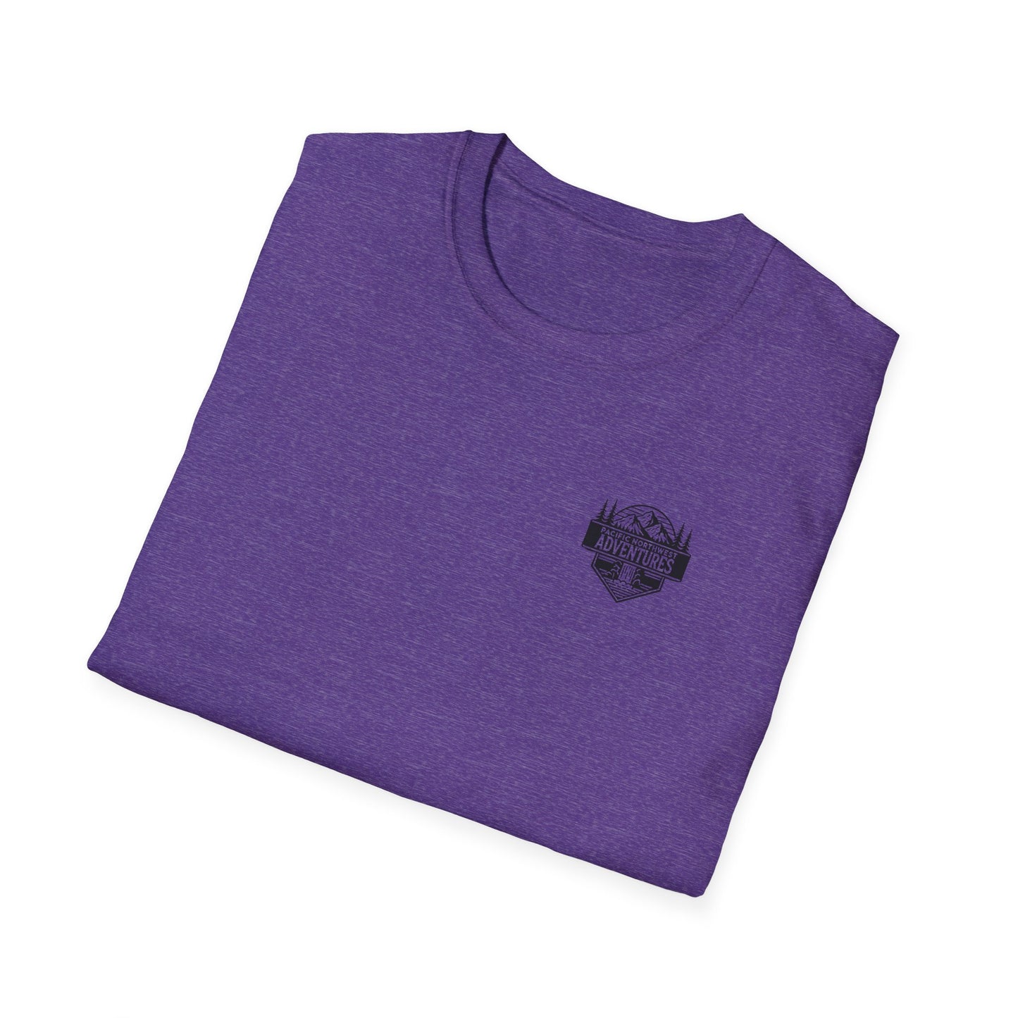 Unisex Softstyle T-Shirt - "Pacific Northwest Adventures" Outdoor Graphic Tee