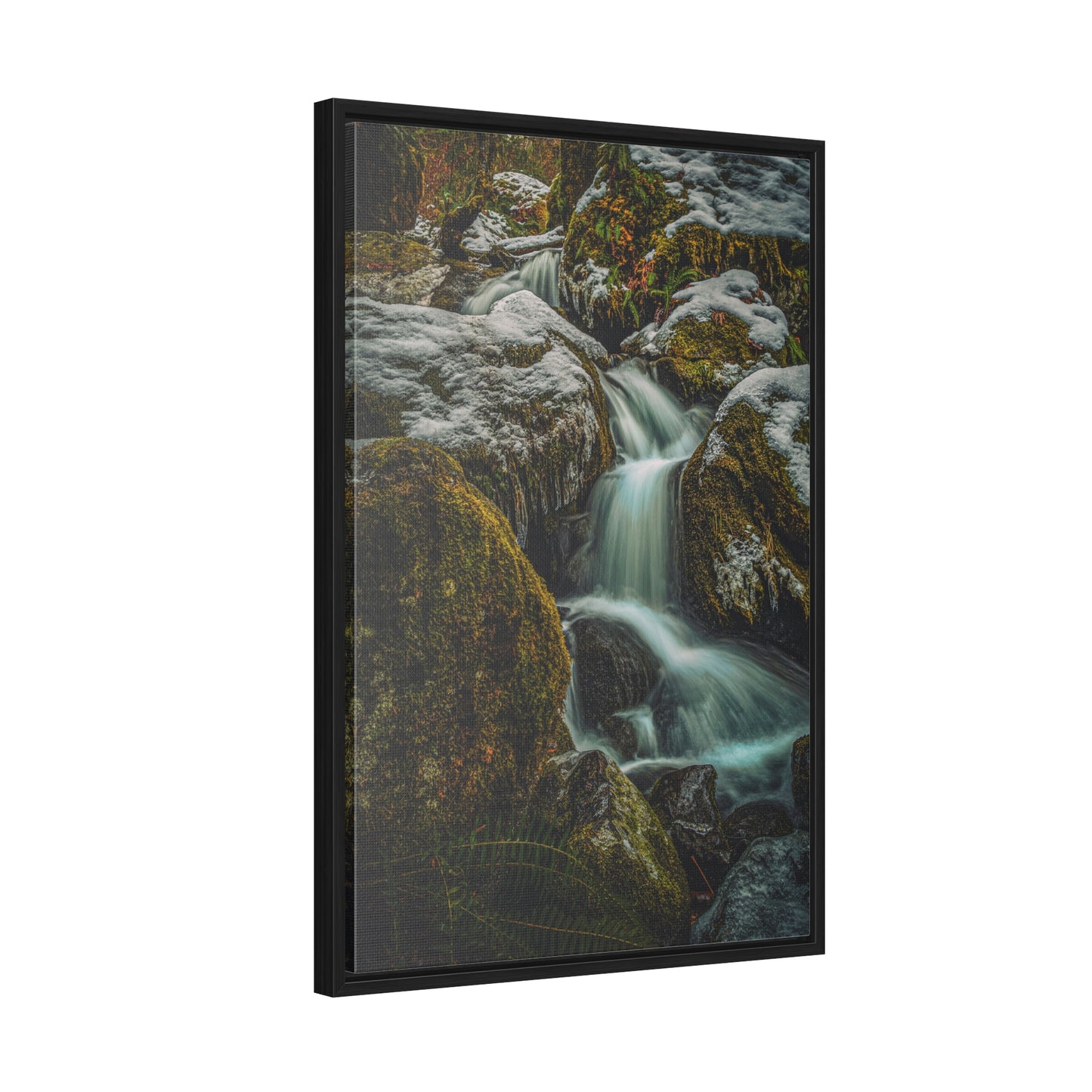 Oregon - Watson Creek - Gallery Canvas Wraps, Vertical Frame
