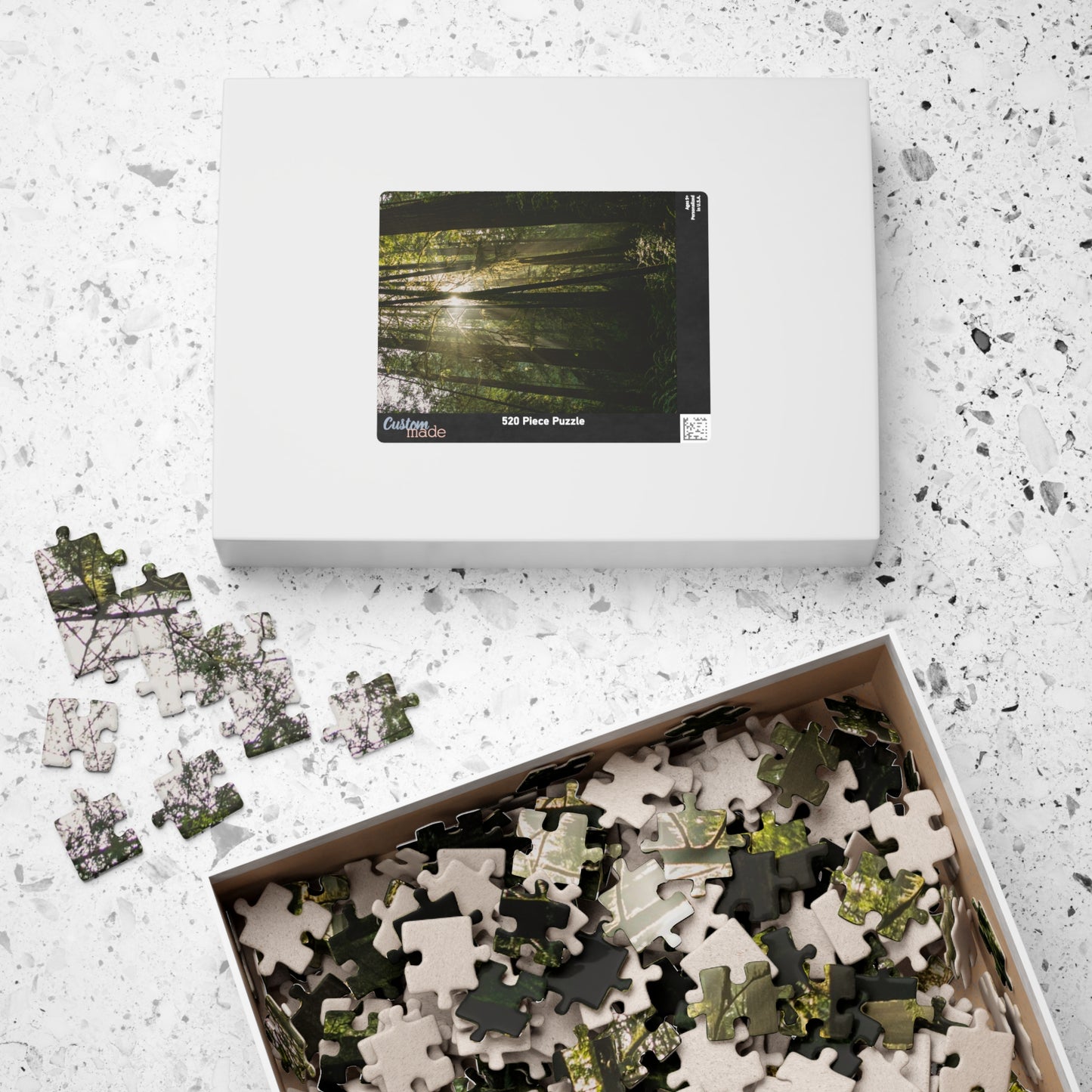 California - Redwoods Sunset - Puzzle (110, 252, 520, 1014-piece)