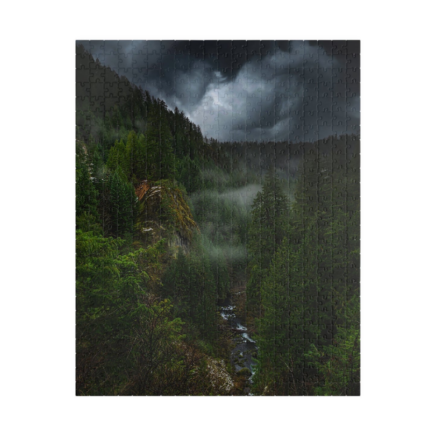 Oregon - Toketee Overlook - Puzzle (110, 252, 520, 1014-piece)