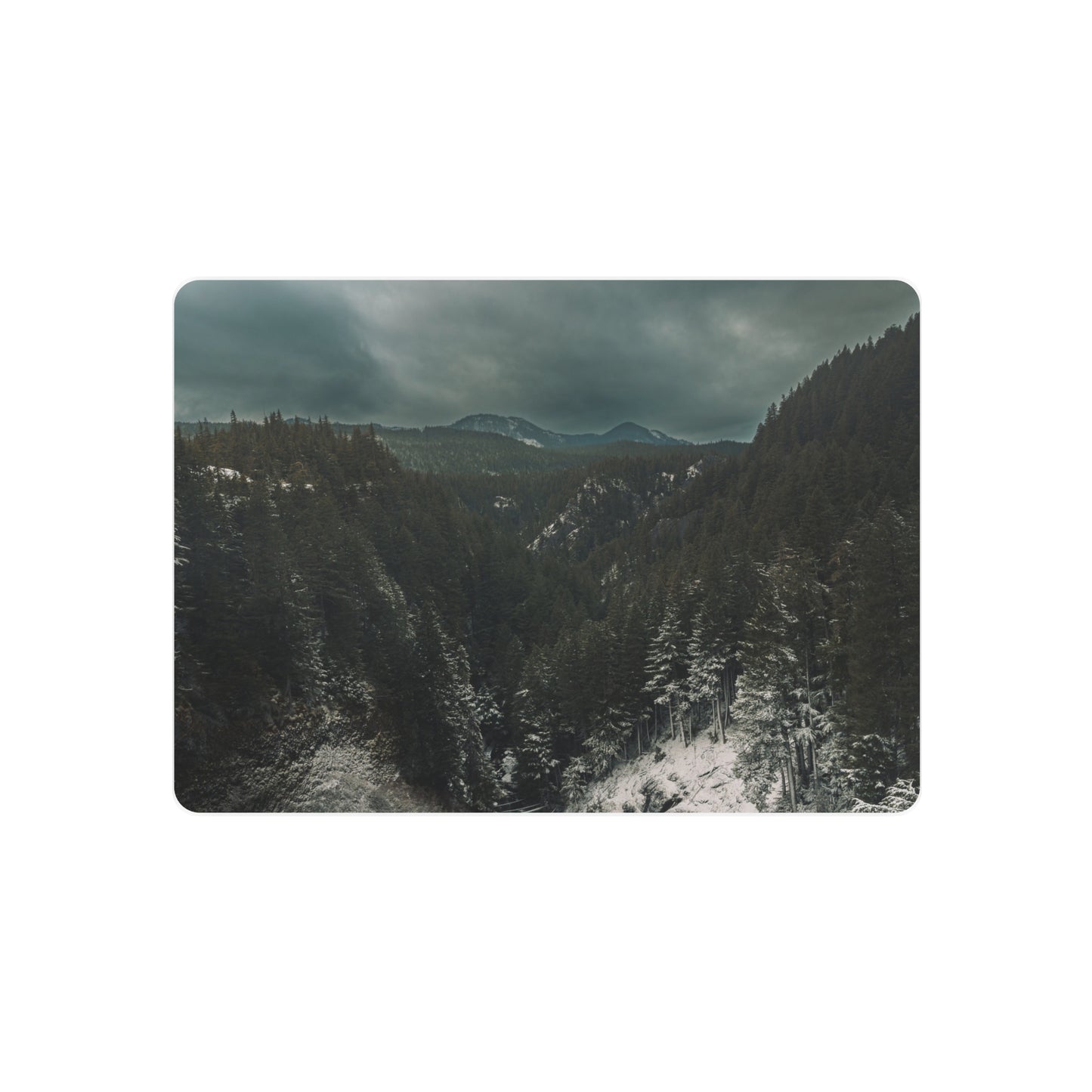 Oregon - Salt Creek Falls View Point - Metal Art Sign