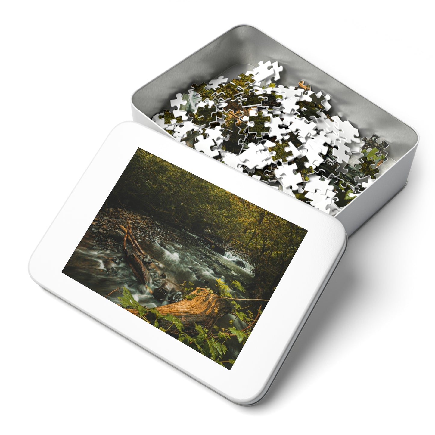 Oregon - Latourell Falls Small Creek - Jigsaw Puzzle (30, 110, 252, 500,1000-Piece)