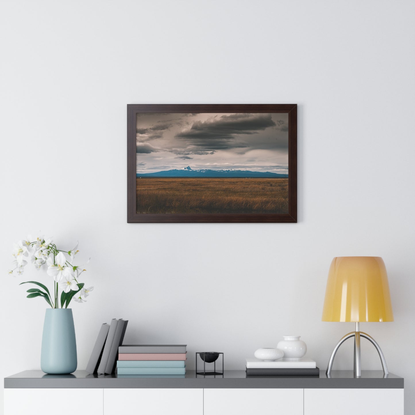 Oregon - Mt. Thielsen Wilderness - Framed Horizontal Poster