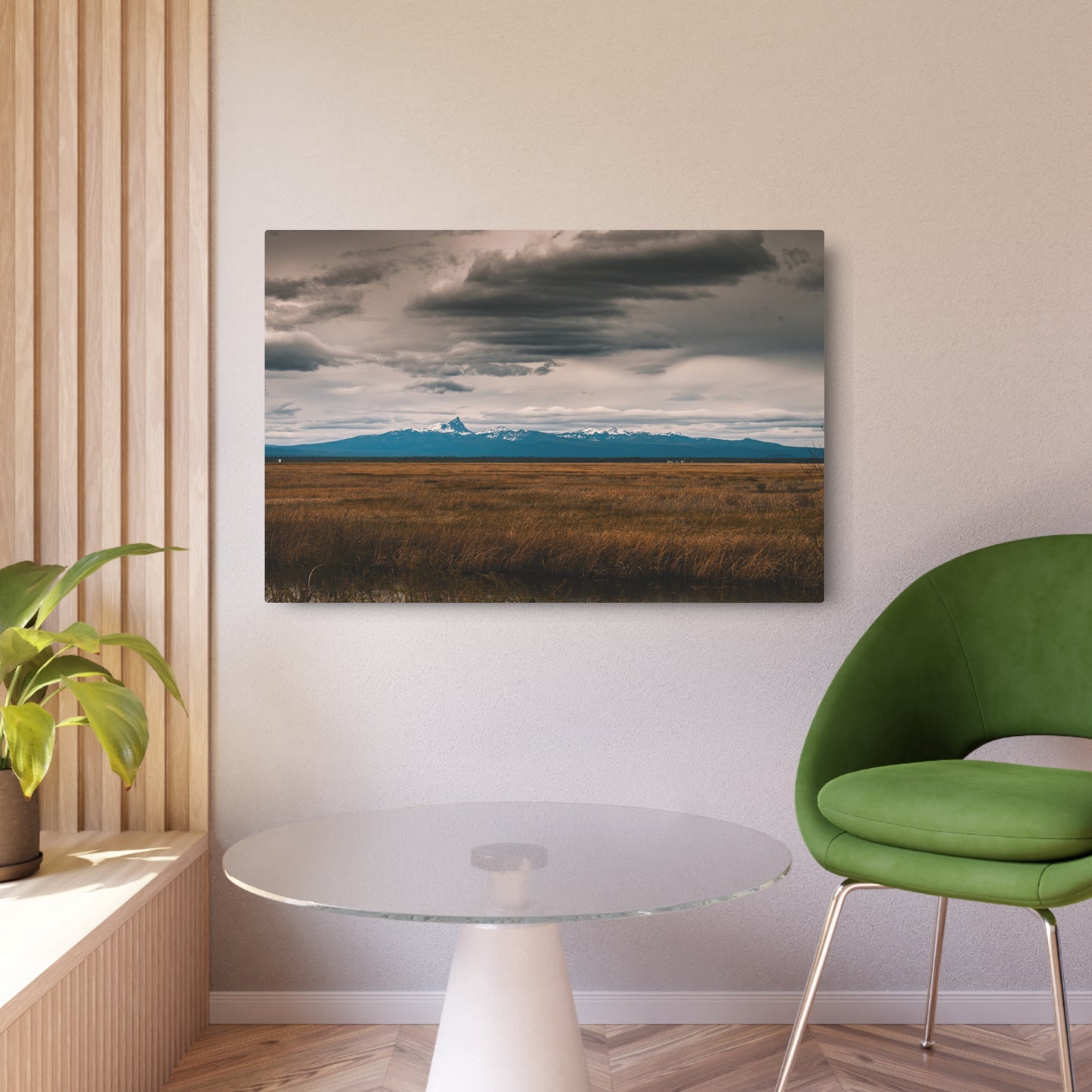 Oregon - Mt. Thielsen Wilderness - Metal Art Sign